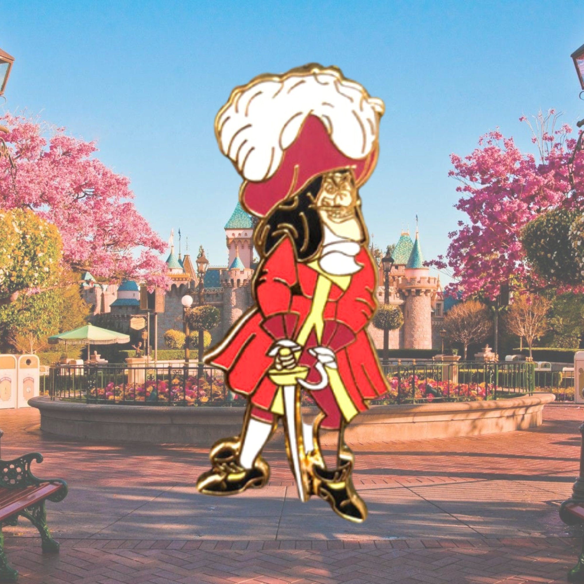 Pin's – Capitaine Crochet de Peter Pan – Disney Fantasy