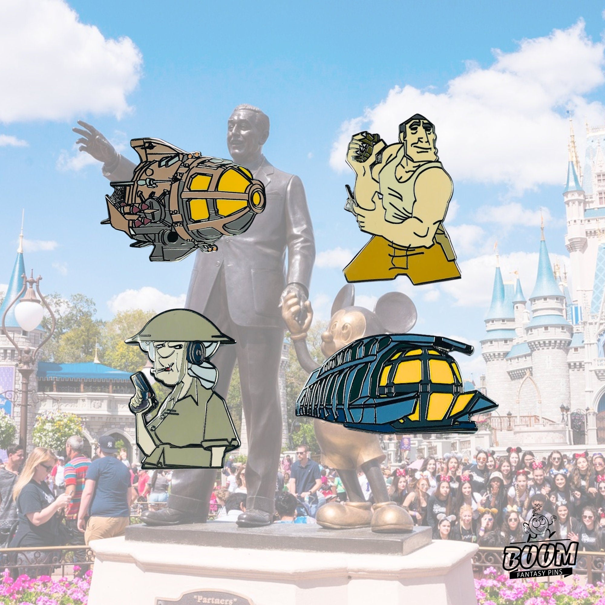 Pin – Wilhelmina from Atlantis The Lost Empire – Disney Fantasy