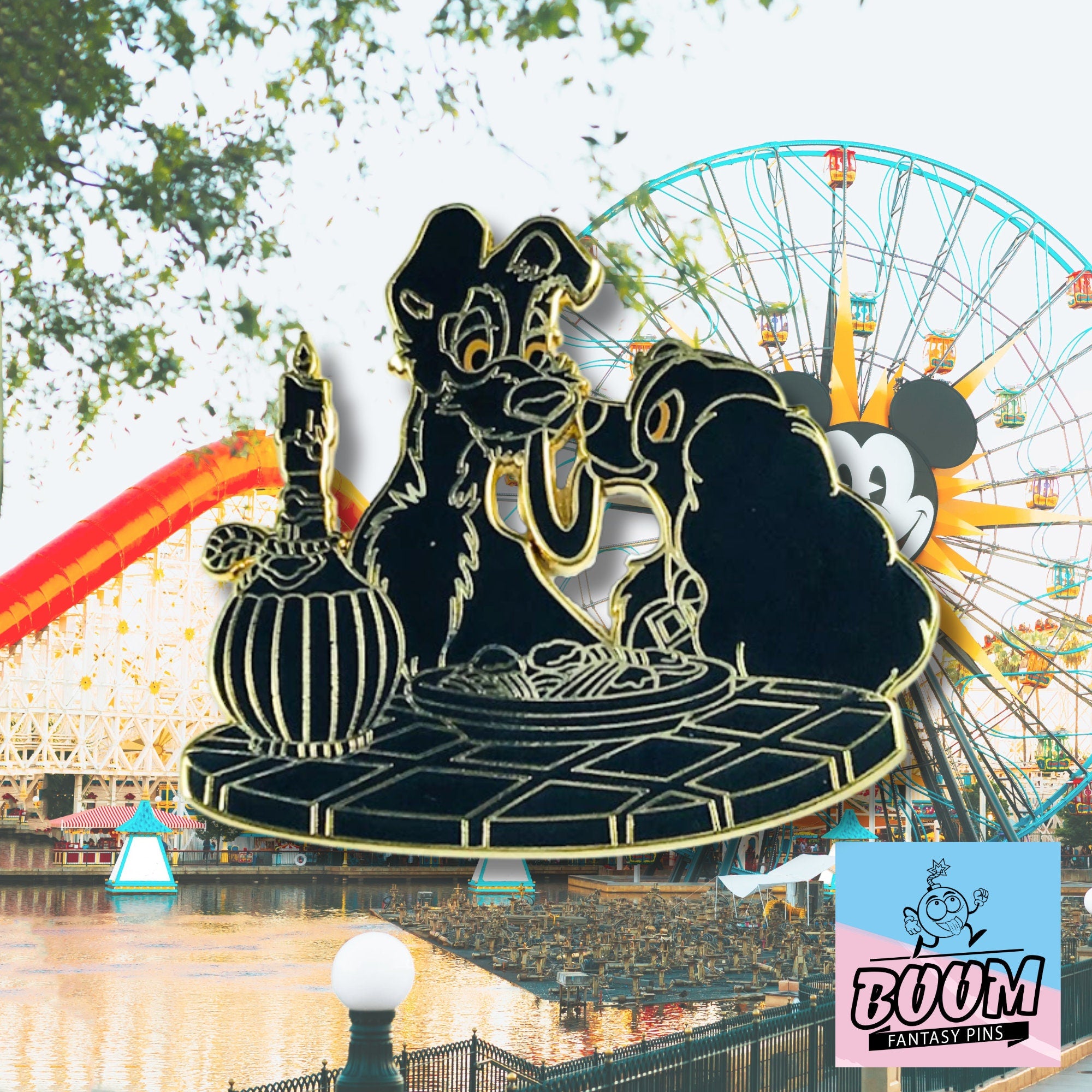 Pin – Lady and Tramp from Lady and the Tramp – Disney Fantasy