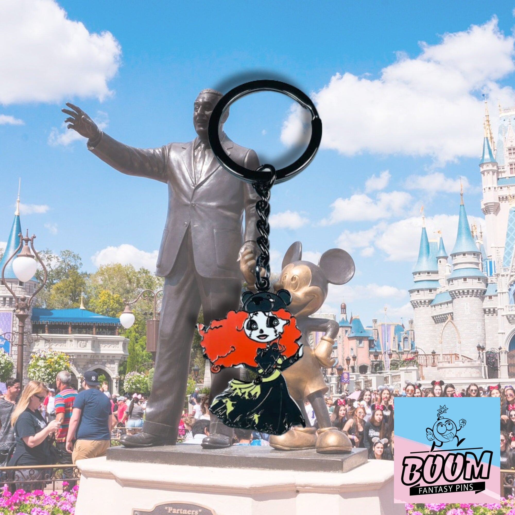 Porte-clés – Merida de Rebelle – Disney Fantasy