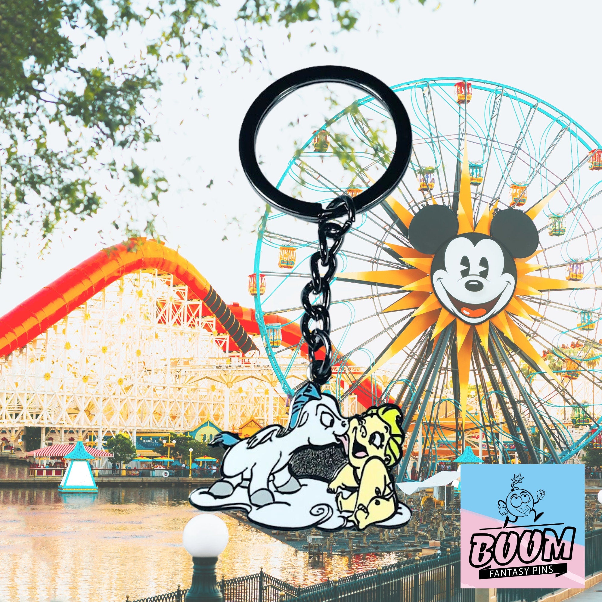 Llavero – Hércules y Pegaso de Hércules Disney Fantasy