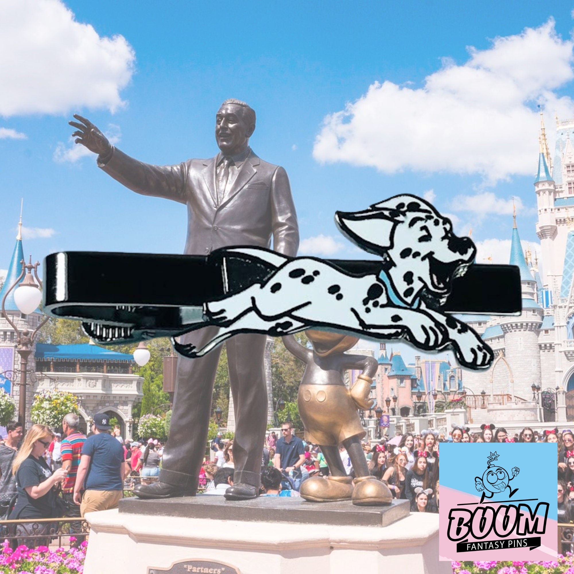 Pinza de corbata – Perdita de 101 Dálmatas – Disney Fantasy