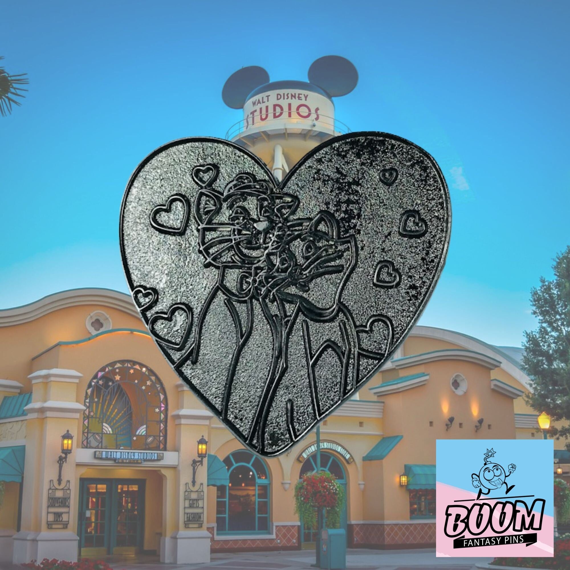 Pin – Duquesa y Thomas O'Malley de Los Aristogatos – Disney Fantasy