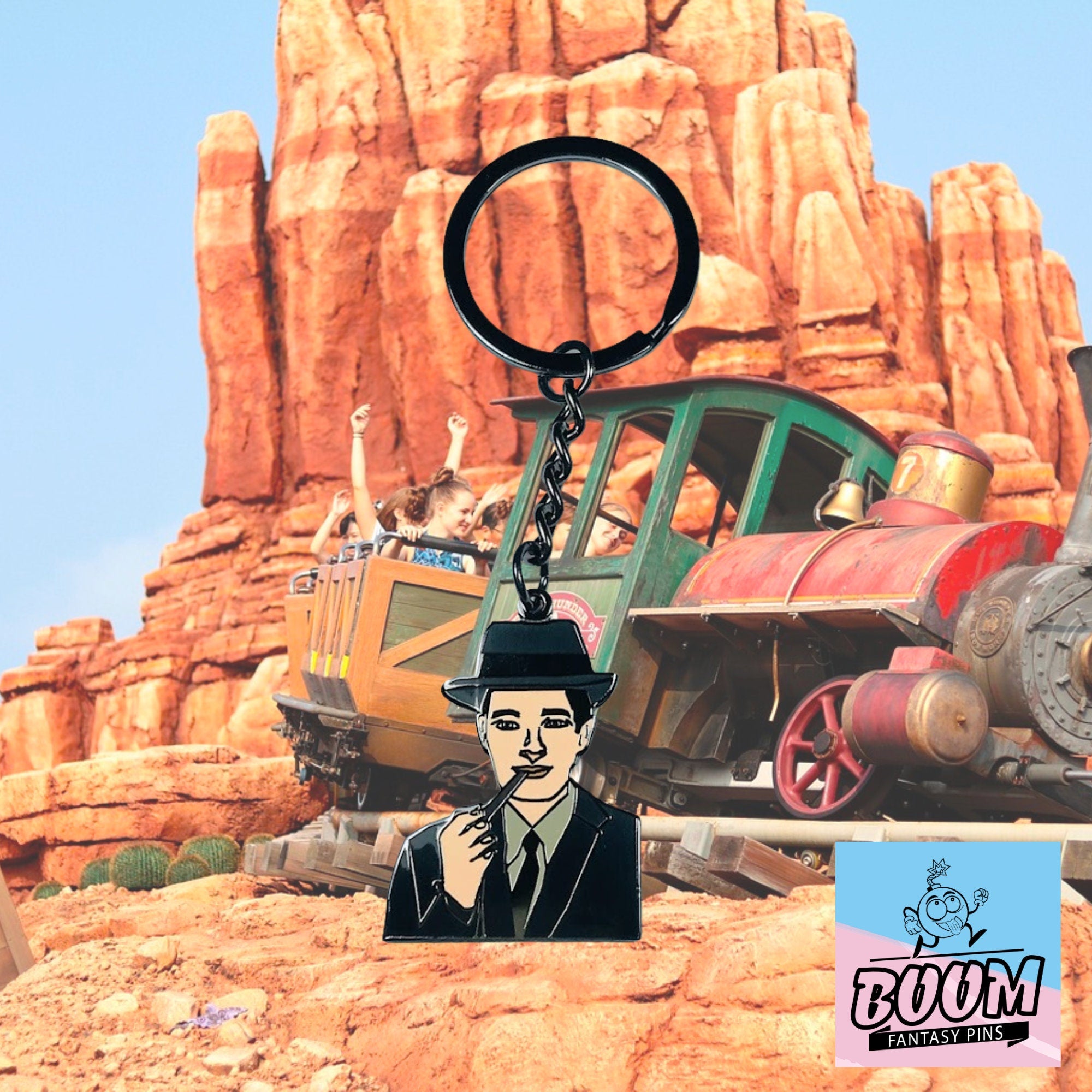 Porte-clés – J Robert Oppenheimer d'Oppenheimer – Disney Fantasy