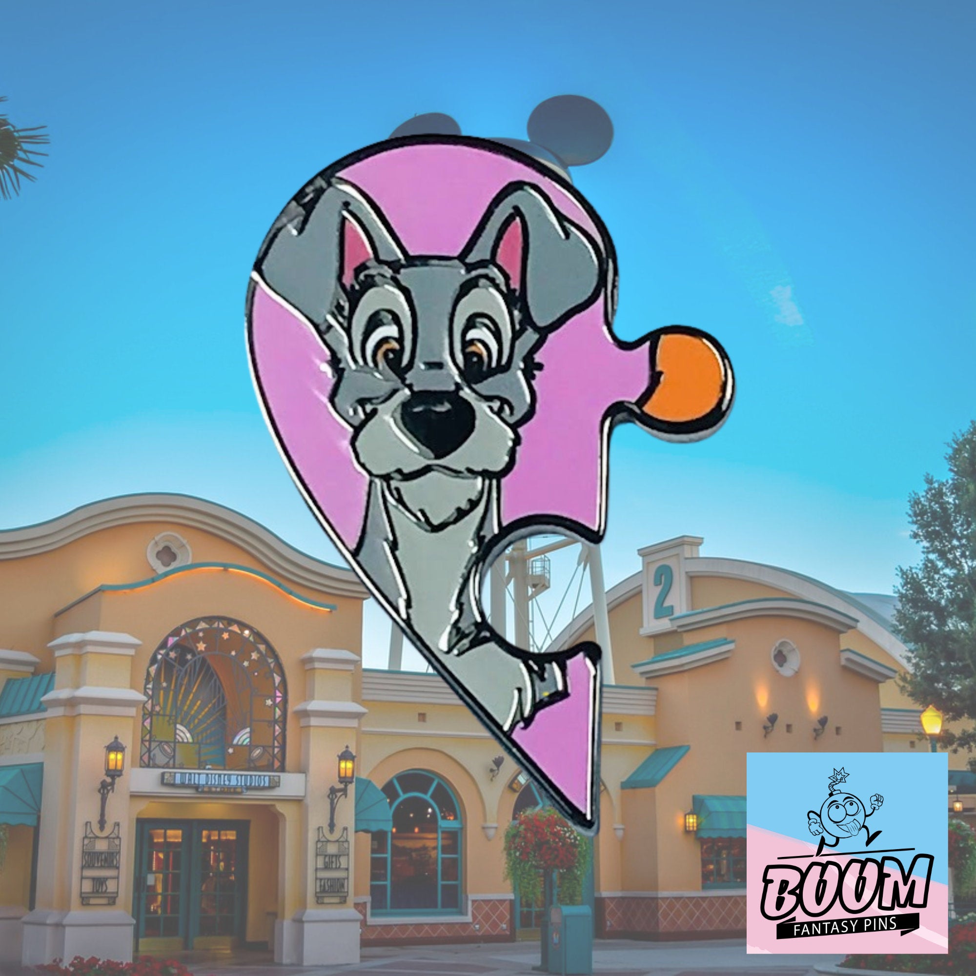 Pin – Vagabundo de La Dama y el Vagabundo – Disney Fantasy