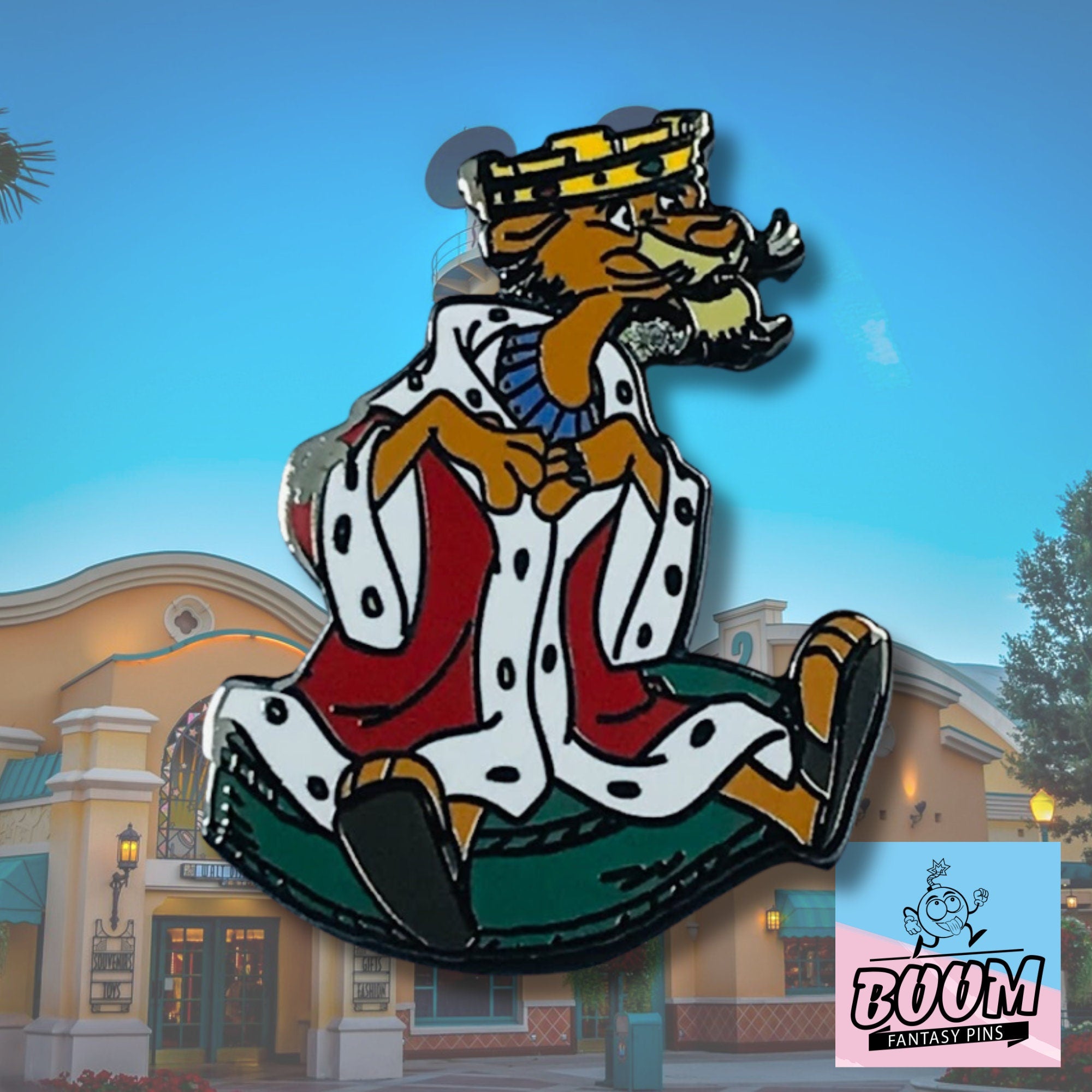 Pin – Príncipe Juan de Robin Hood – Disney Fantasy