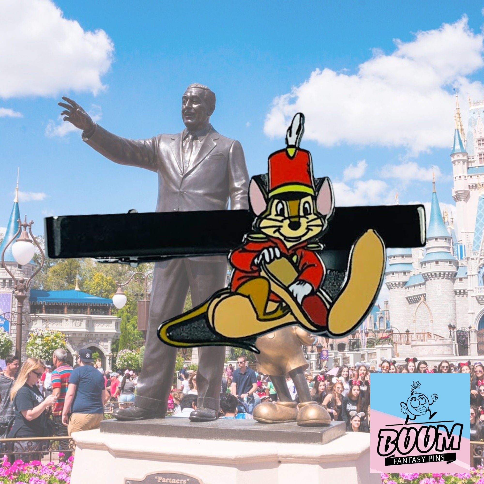 Alfiler de corbata – Timothy Q. Mouse de Dumbo – Disney Fantasy