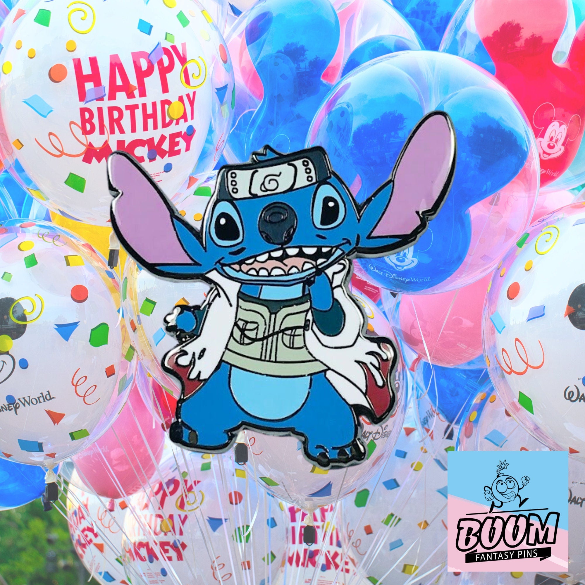 Épingle – Expérience 626 Stitch en Naruto de Lilo &amp; Stitch – Disney Fantasy