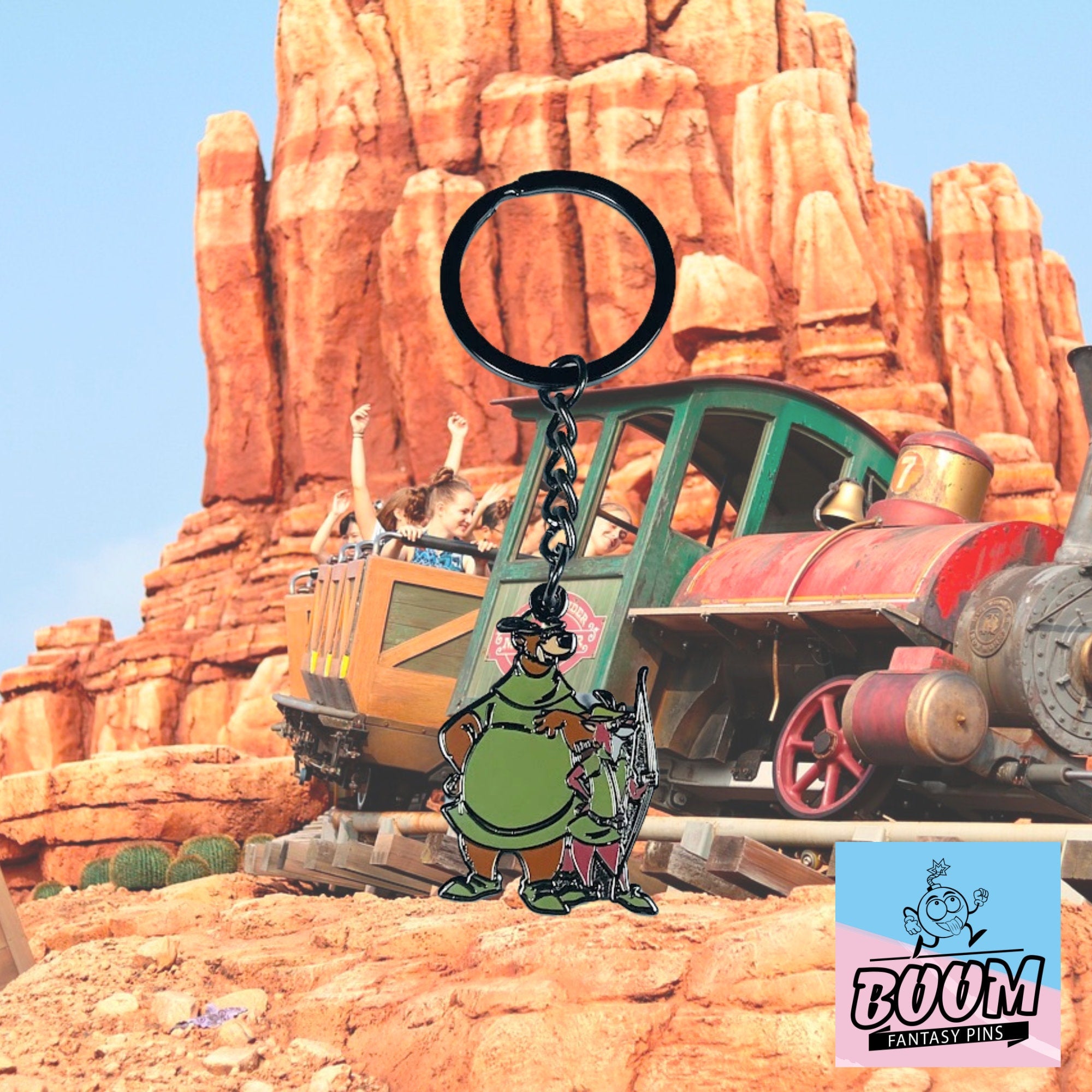 Llavero – El pequeño Juan de Robin Hood – Disney Fantasy