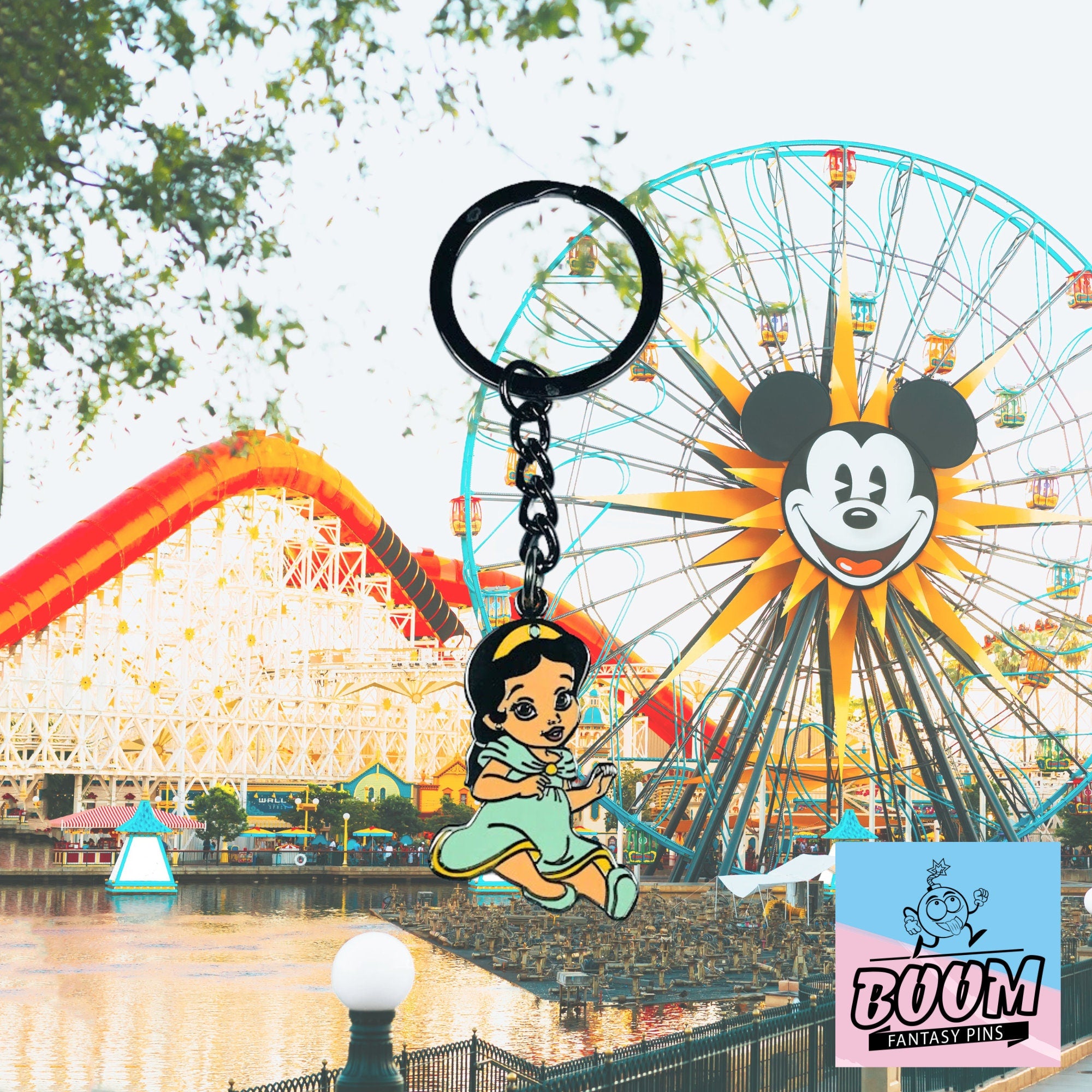 Llavero – Princesa Jazmín de Aladdin – Disney Fantasy