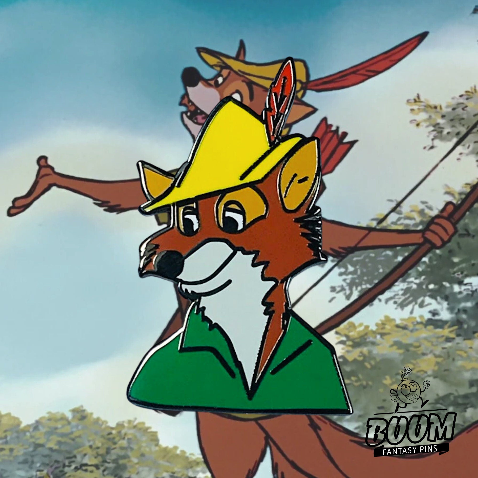 Pin – Monsieur Hood from Robin Hood Adventure – Disney Fantasy