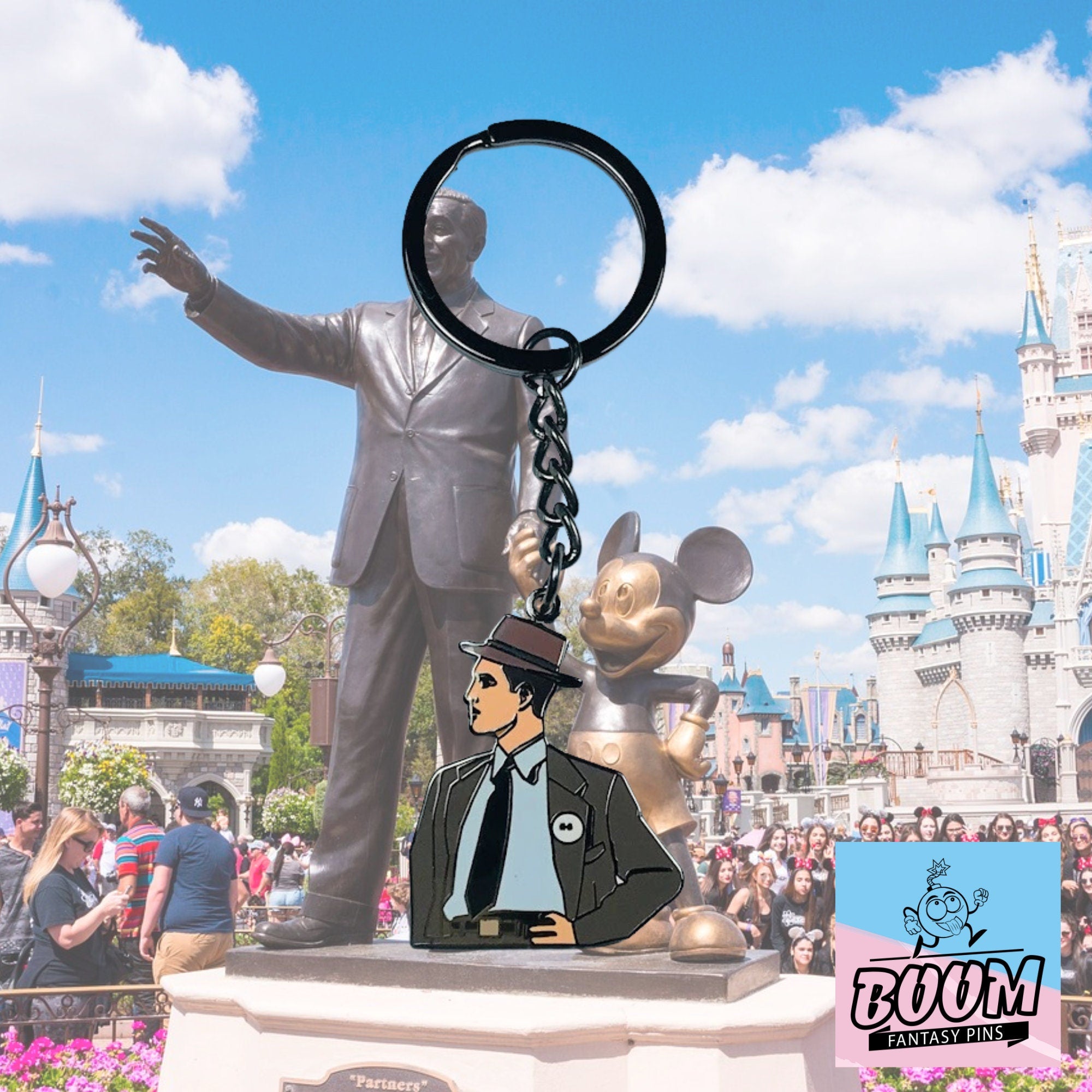 Porte-clés – J. Robert Oppenheimer de Oppenheimer – Disney Fantasy