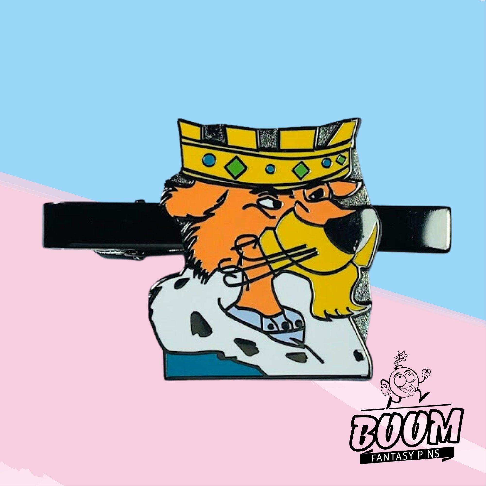 Pinza de corbata – Príncipe Juan de Robin Hood – Fantasía Disney