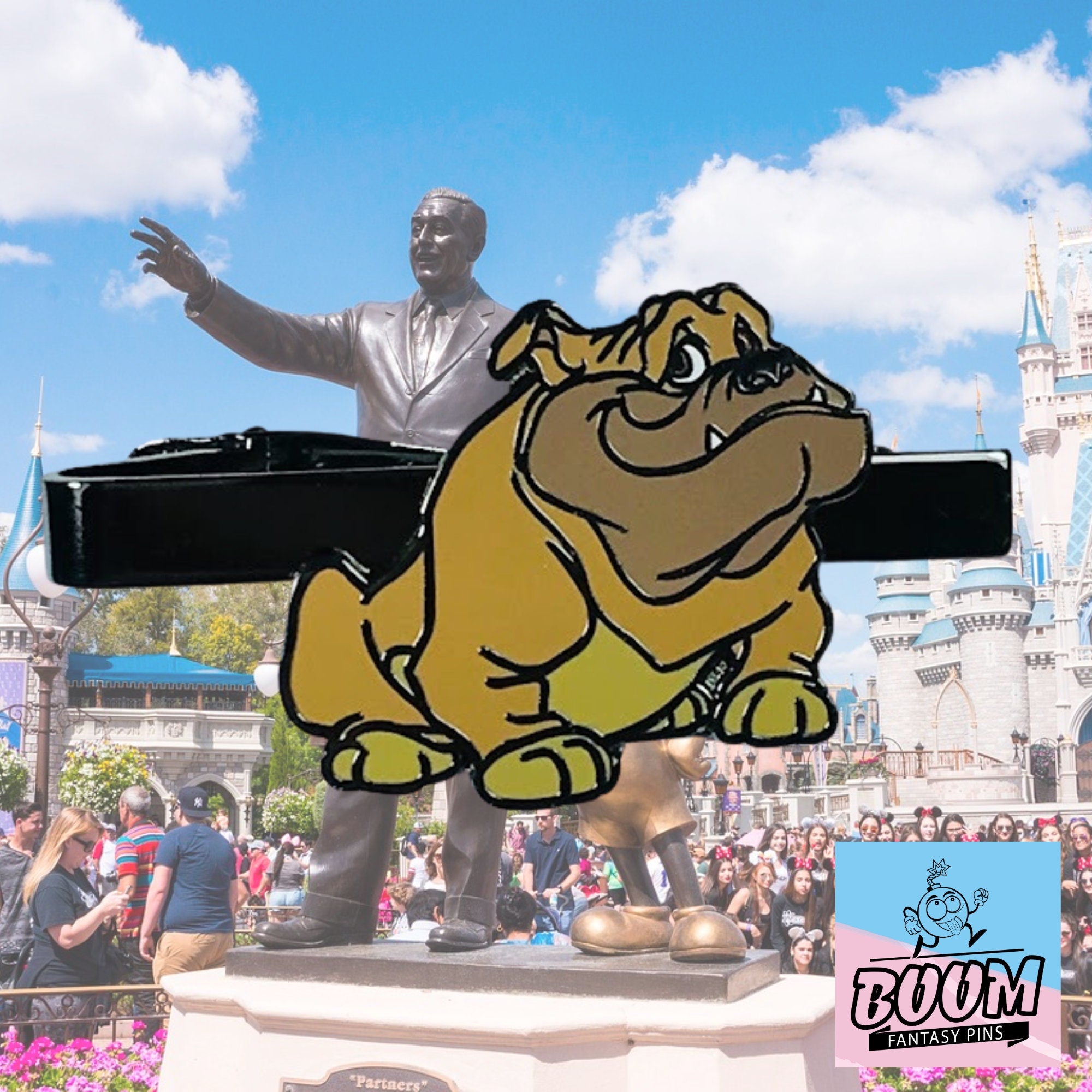 Pince à cravate – Butch le bouledogue de Tom et Jerry Disney Fantasy