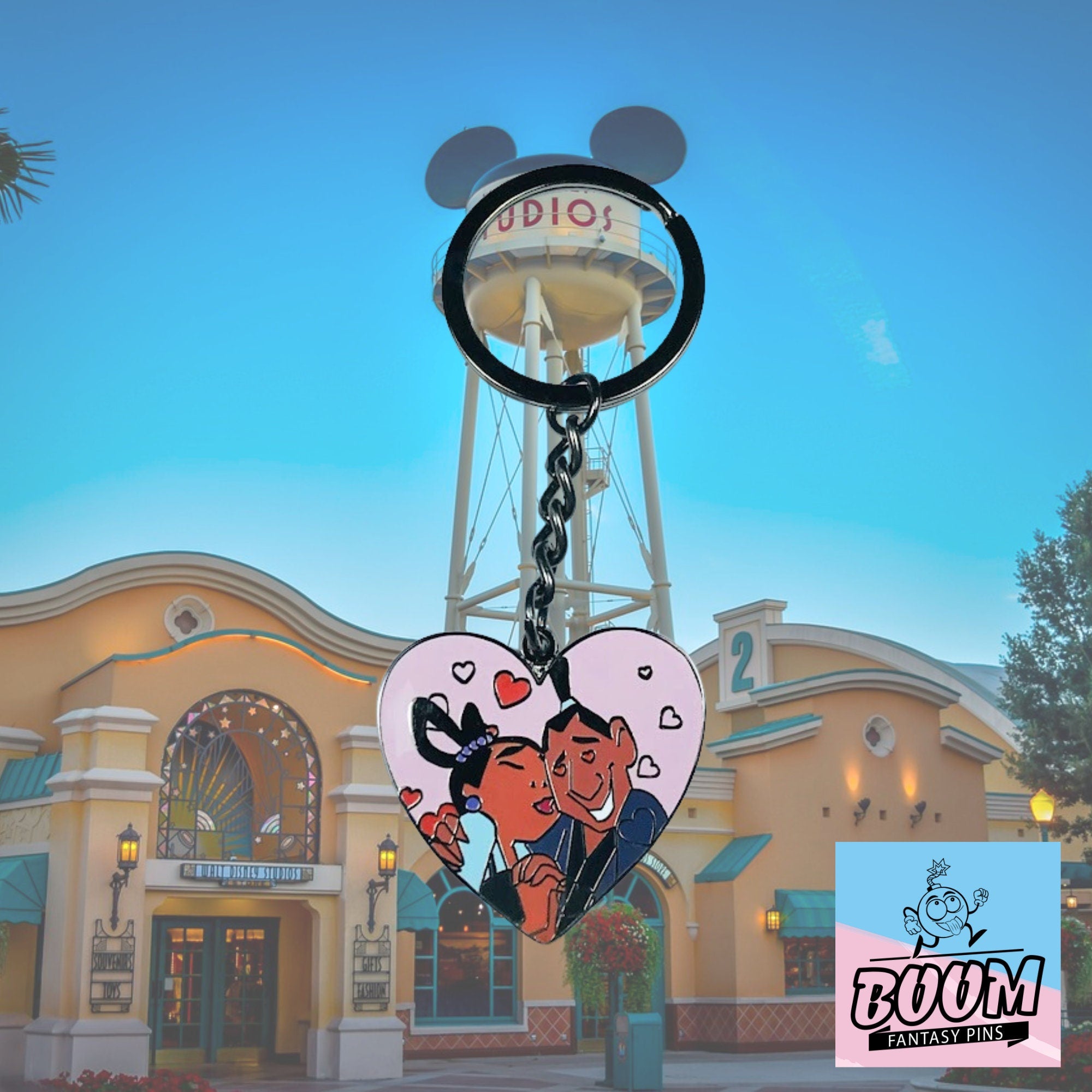 Llavero – Ting Ting y Ling de Mulan II – Disney Fantasy