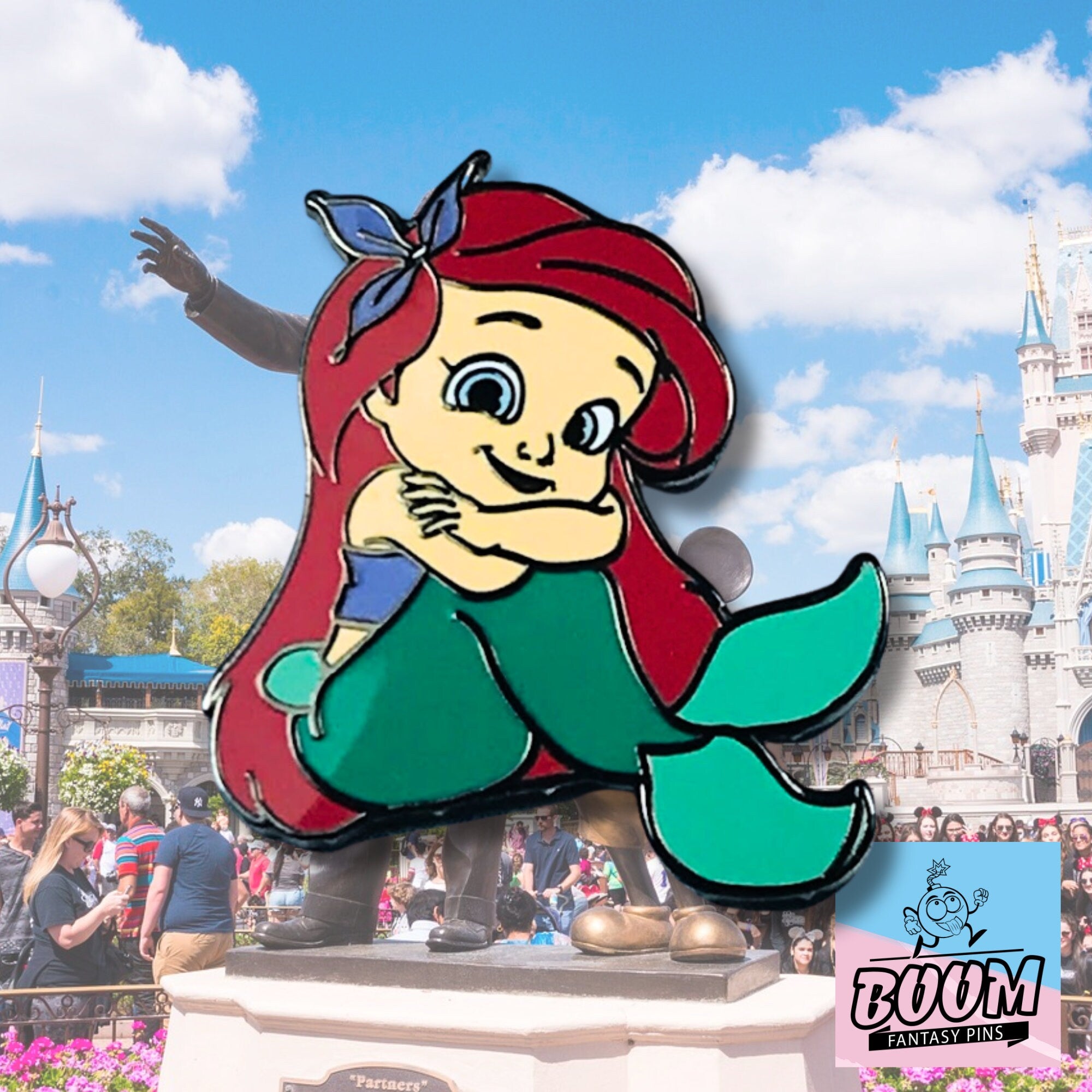 Pin's – Bébé Ariel de La Petite Sirène – Disney Fantasy
