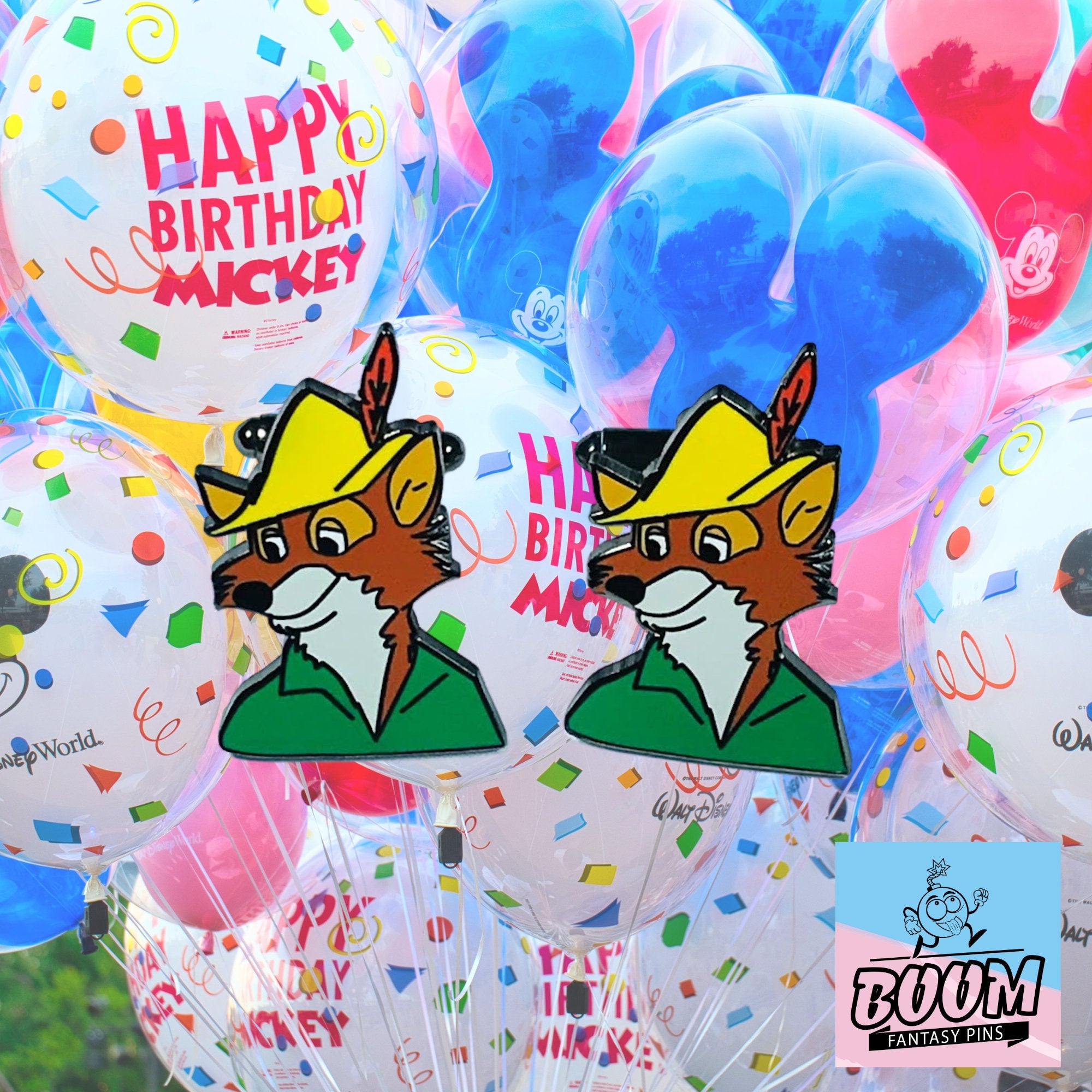 Cufflinks – Monsieur Hood from Robin Hood – Disney Fantasy