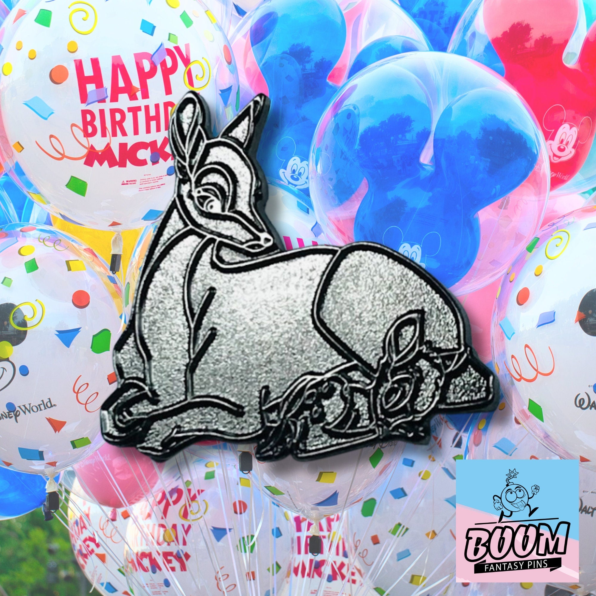 Pin – Mamá de Bambi y Bambi de Bambi – Disney Fantasy