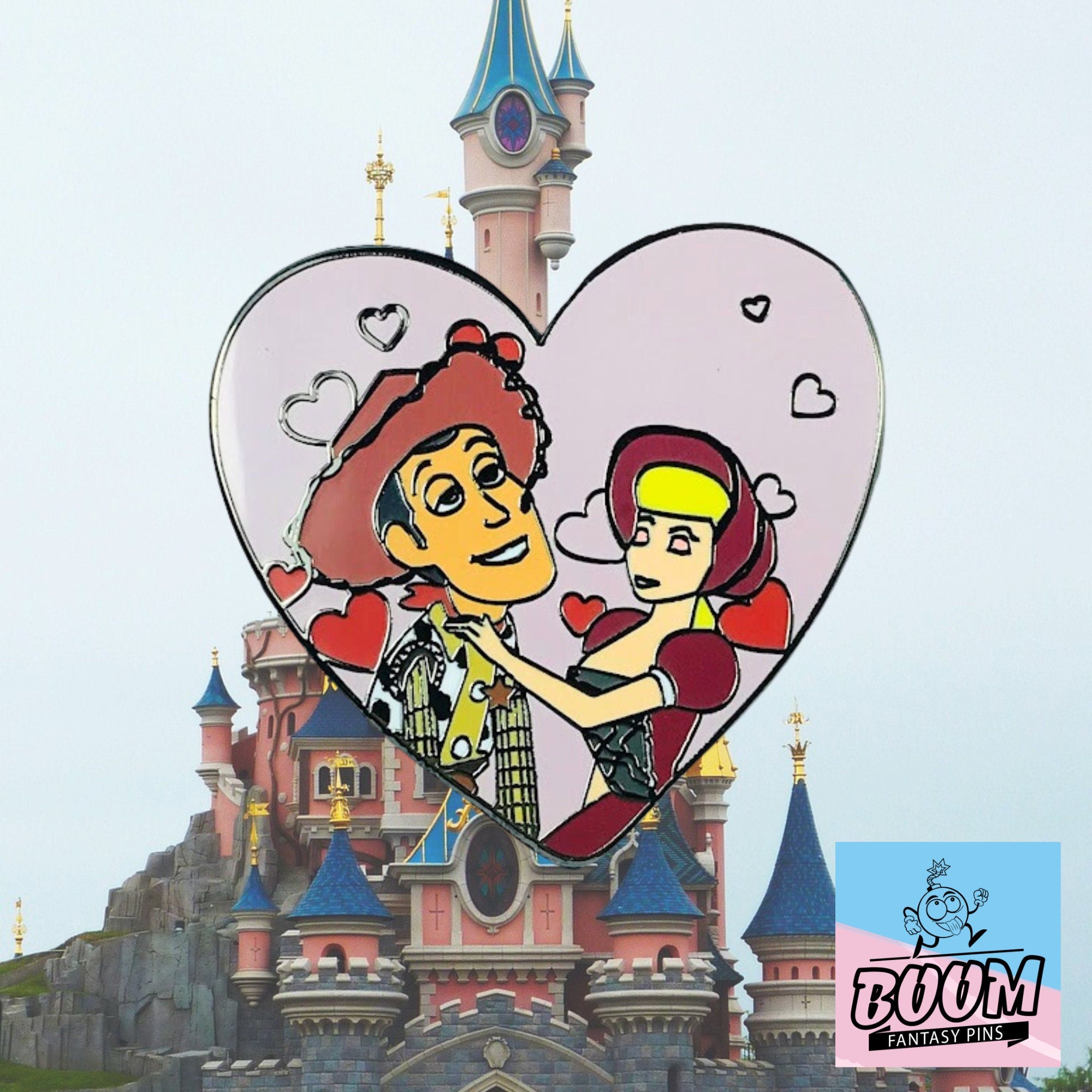 Pin – Woody y Bo Peep de Toy Story – Disney Fantasy