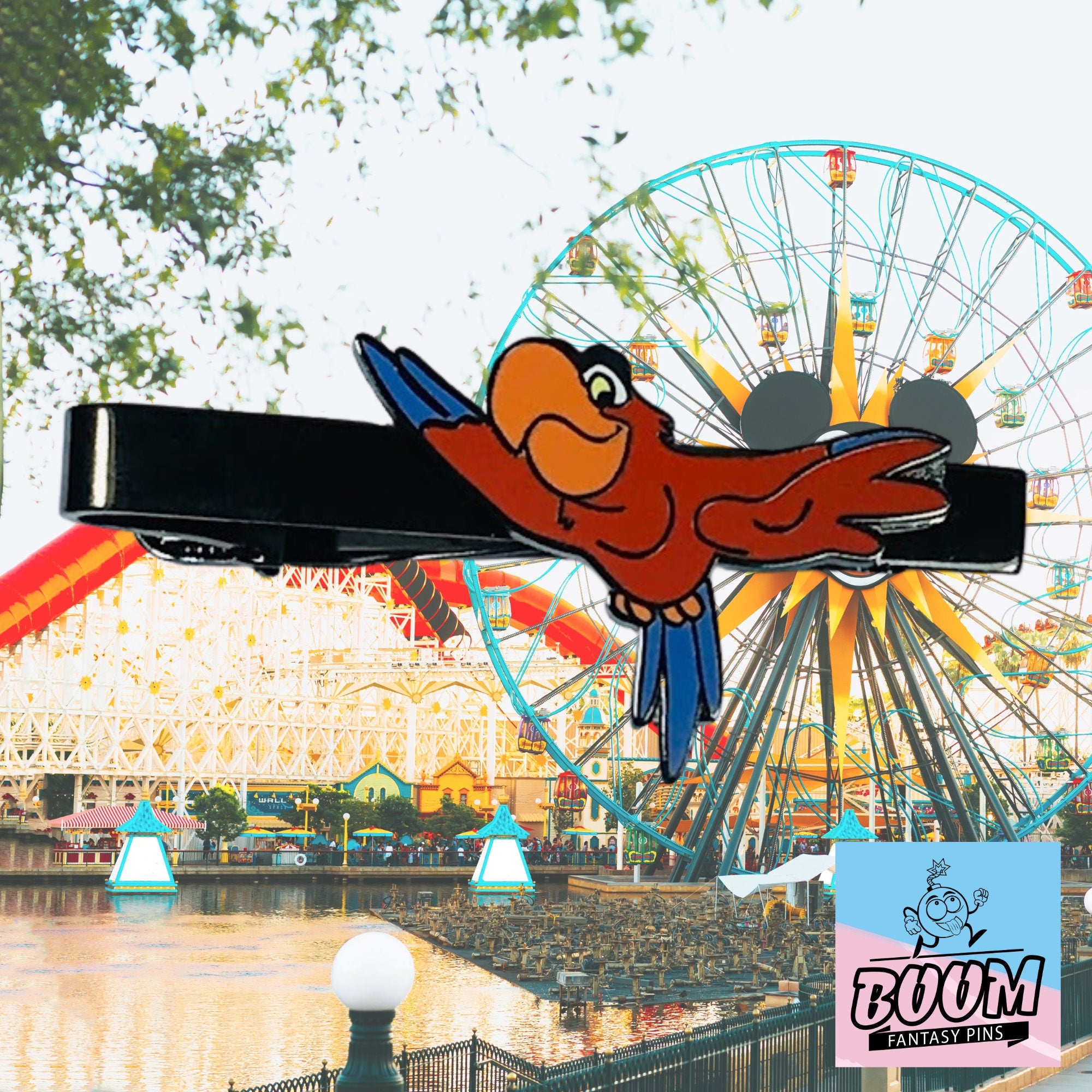 Pinza de corbata – Yago de Aladino – Disney Fantasy