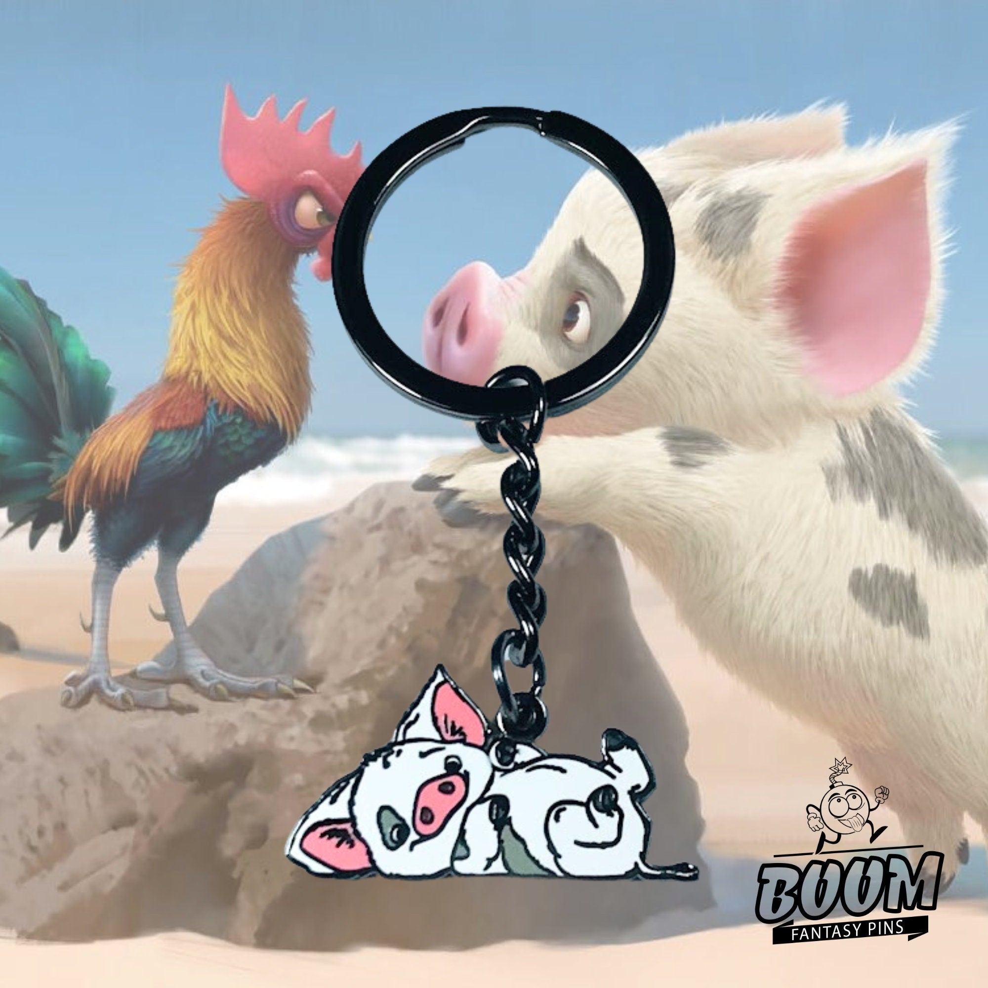 Llavero – Pua de Moana – Disney Fantasy