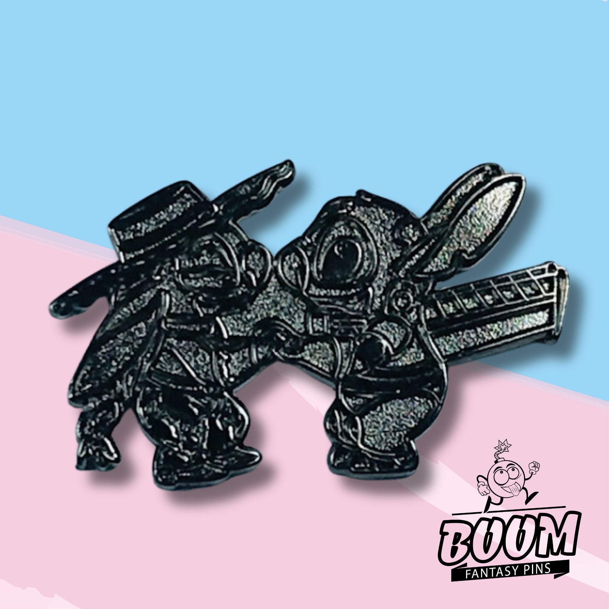 Épingle – Ange et Expérience 626 Stitch de Lilo &amp; Stitch – Disney Fantasy