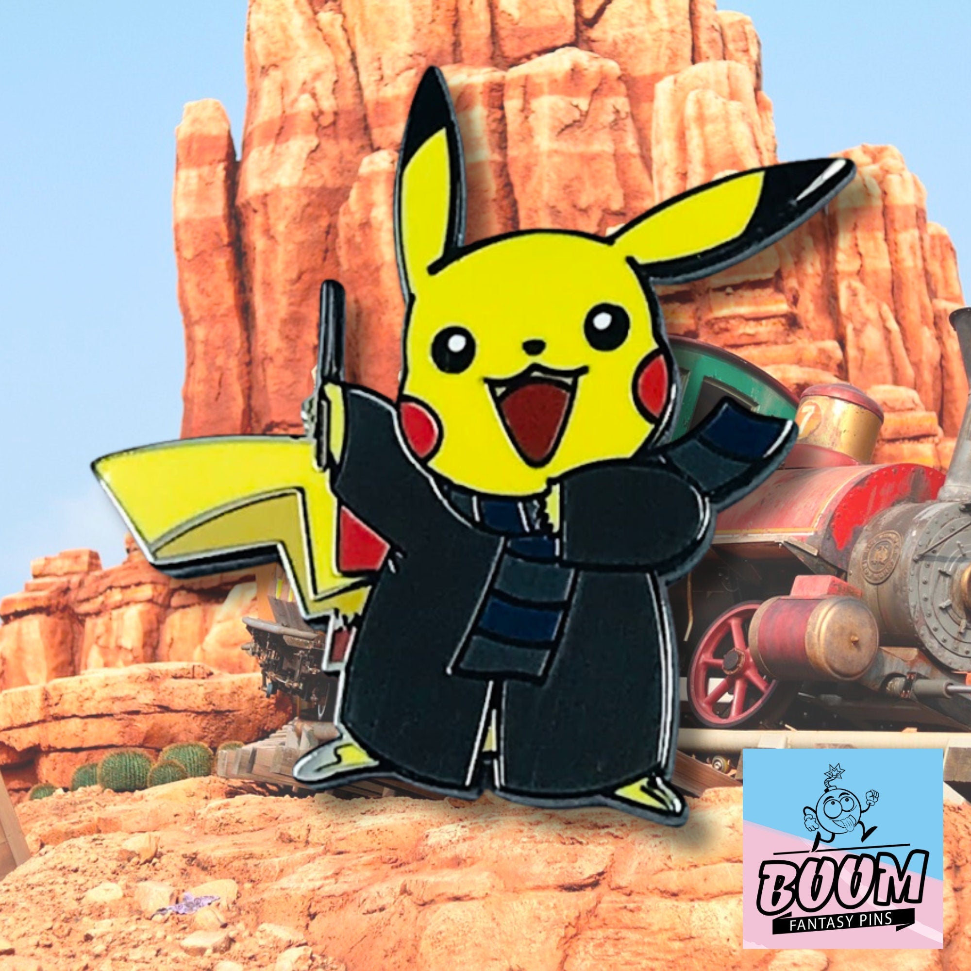 Pin – Pikachu del crossover de Pokémon y Harry Potter – Disney Fantasy
