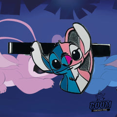 Tie Clip – Stitch and Angel from Lilo & Stitch – Disney Fantasy