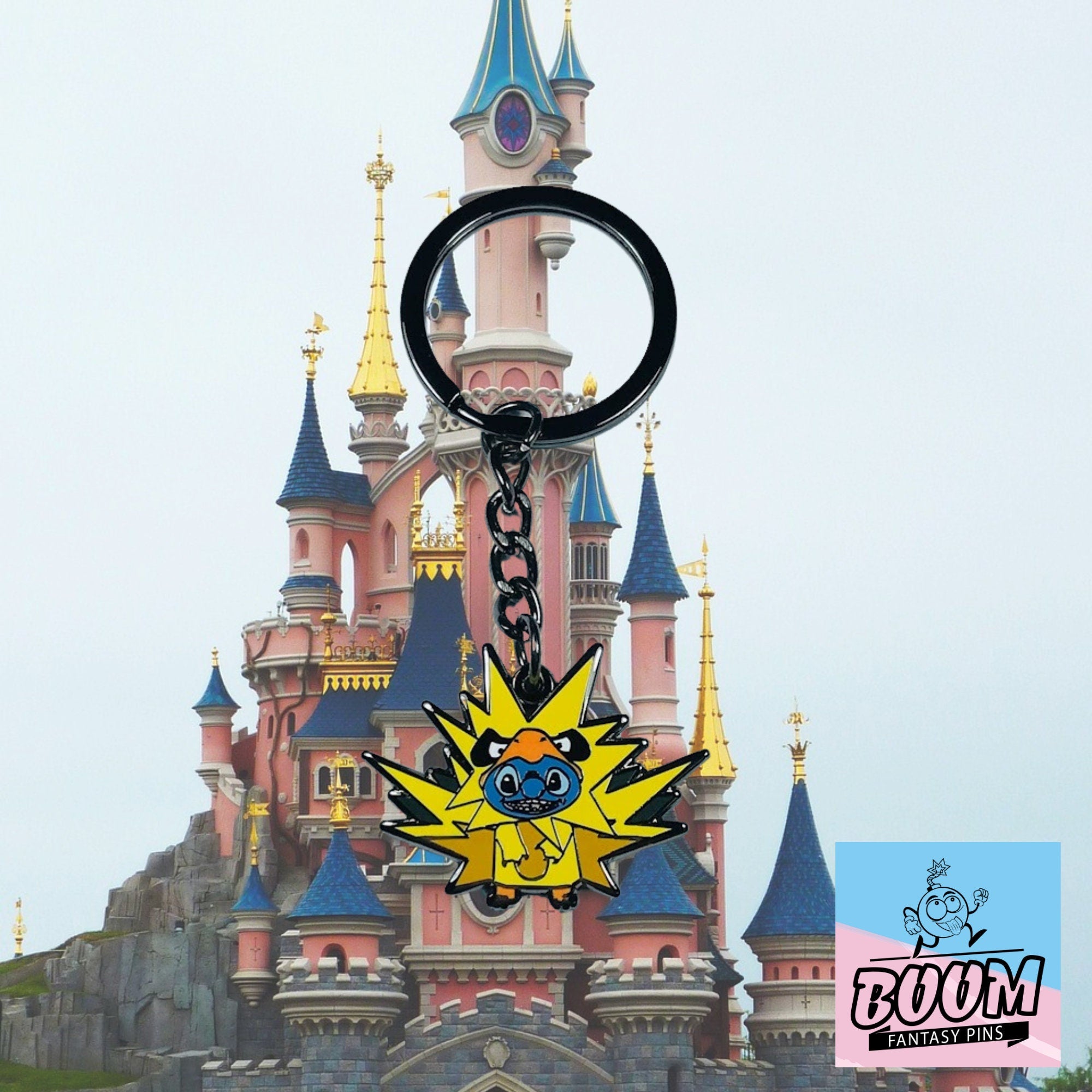 Porte-clés – Stitch Expérience 626 de Lilo &amp; Stitch – Disney Fantasy