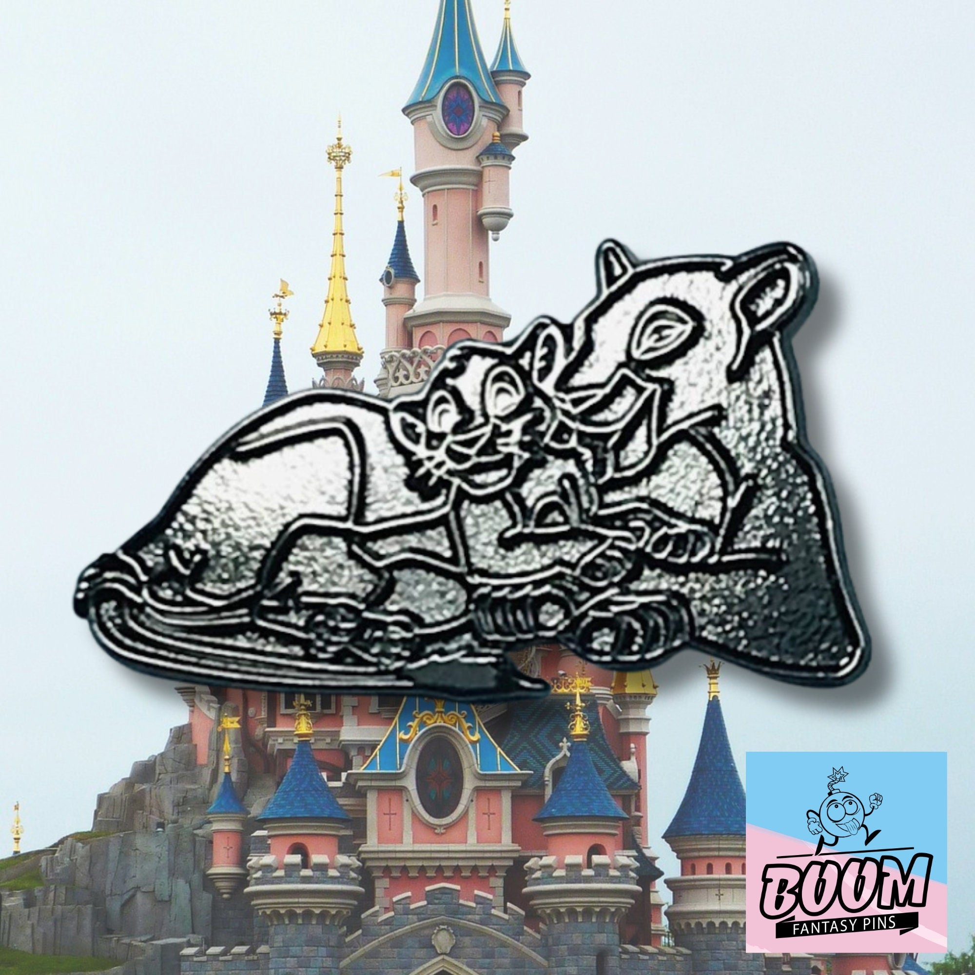 Pin – Simba y Nala de El Rey León – Disney Fantasy