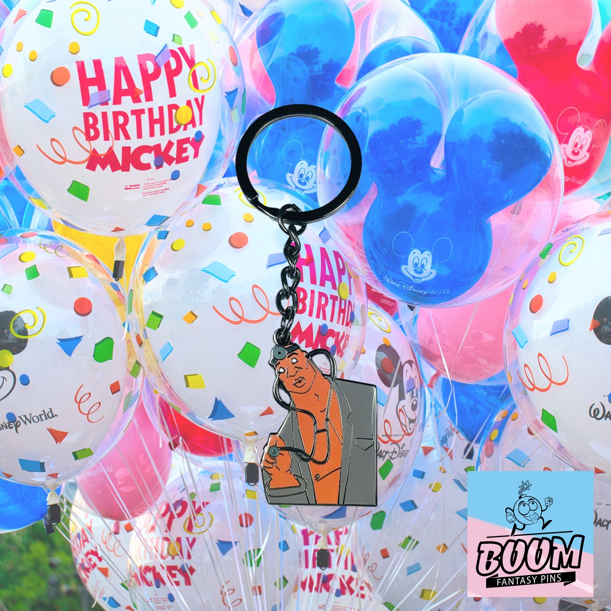 Llavero del Dr. Joshua Sweet de Atlantis: El Imperio Perdido – Disney Fantasy