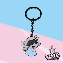 Porte-clés – Raton laveur bleu de Robin des Bois – Disney Fantasy