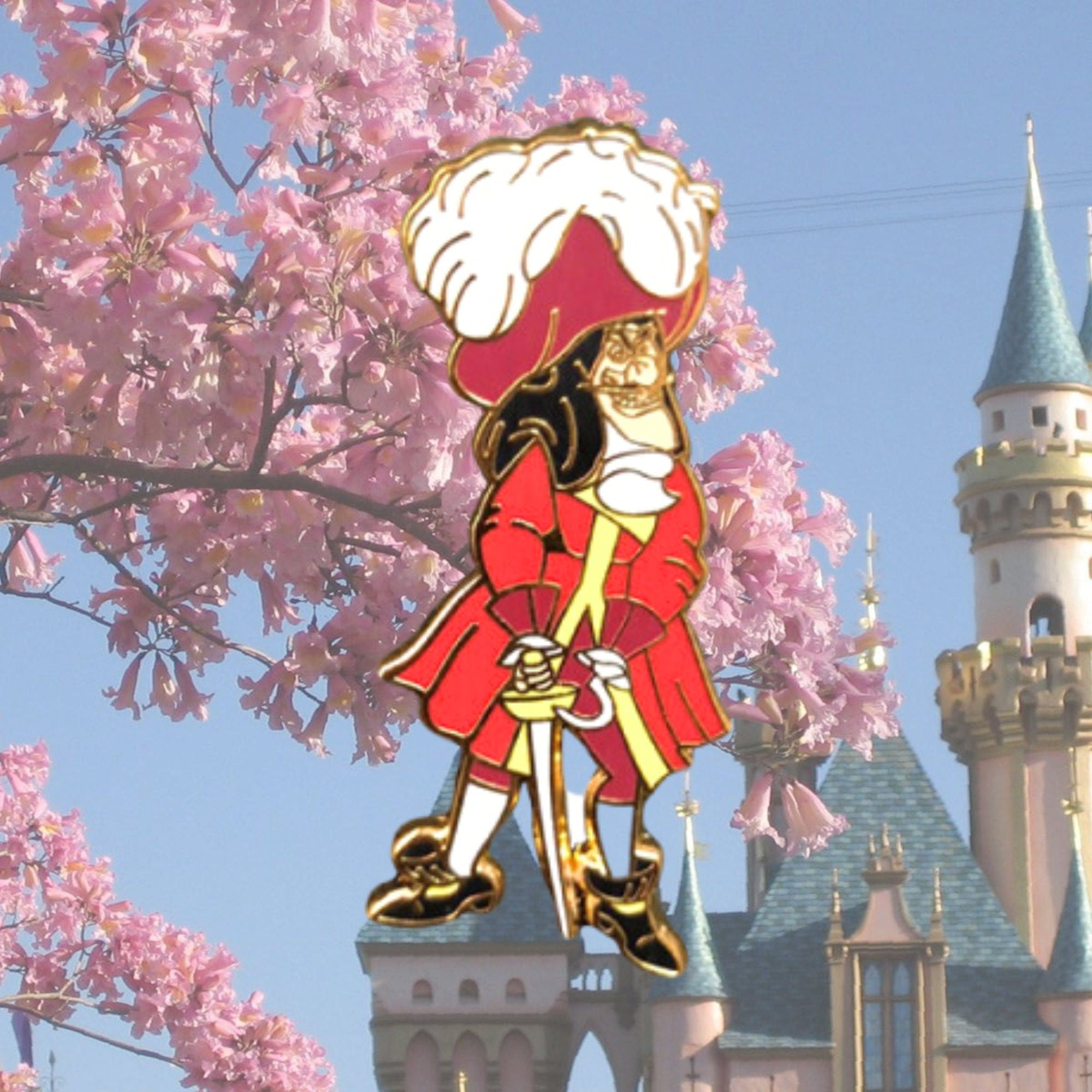 Pin's – Capitaine Crochet de Peter Pan – Disney Fantasy