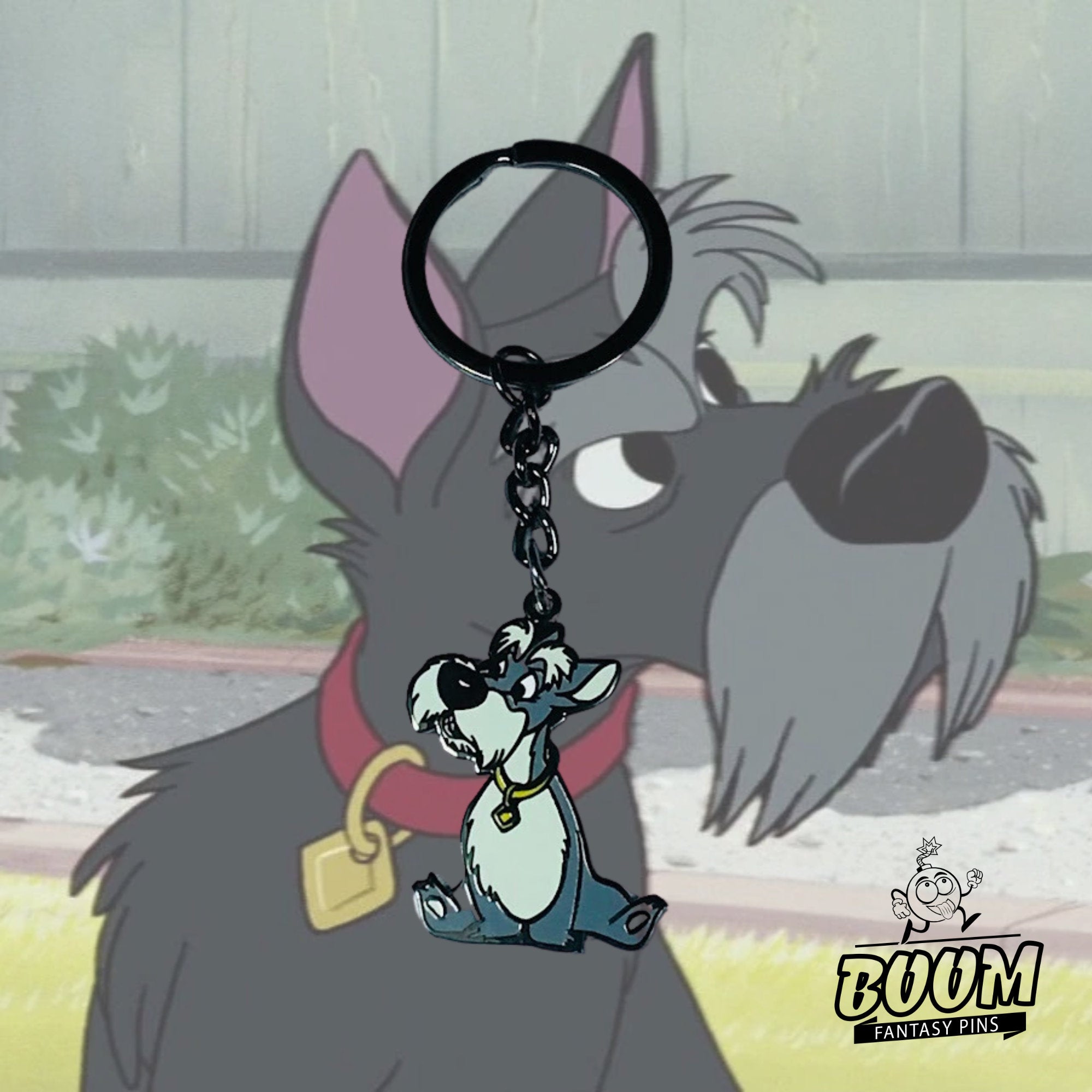 Llavero – Jock de La Dama y el Vagabundo – Disney Fantasy