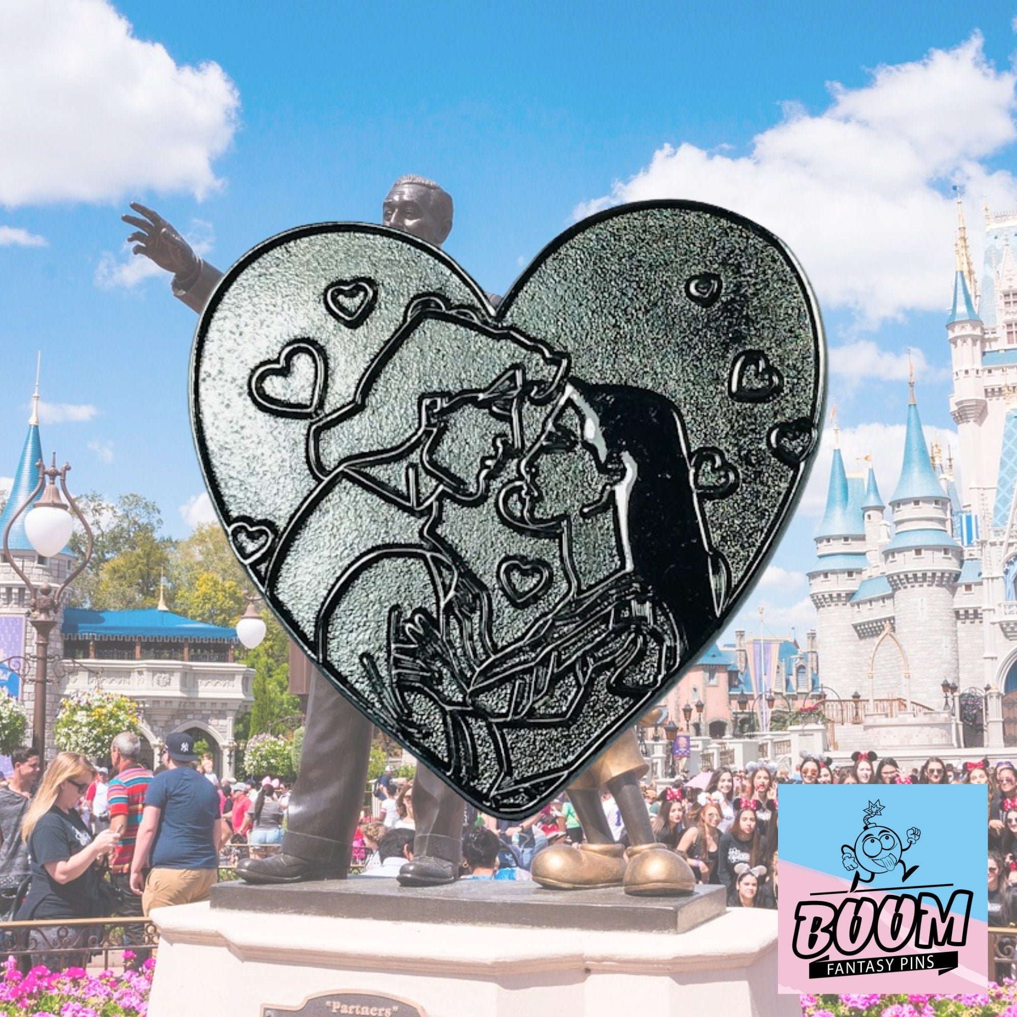 Pin – Pocahontas y John Smith de Pocahontas – Disney Fantasy