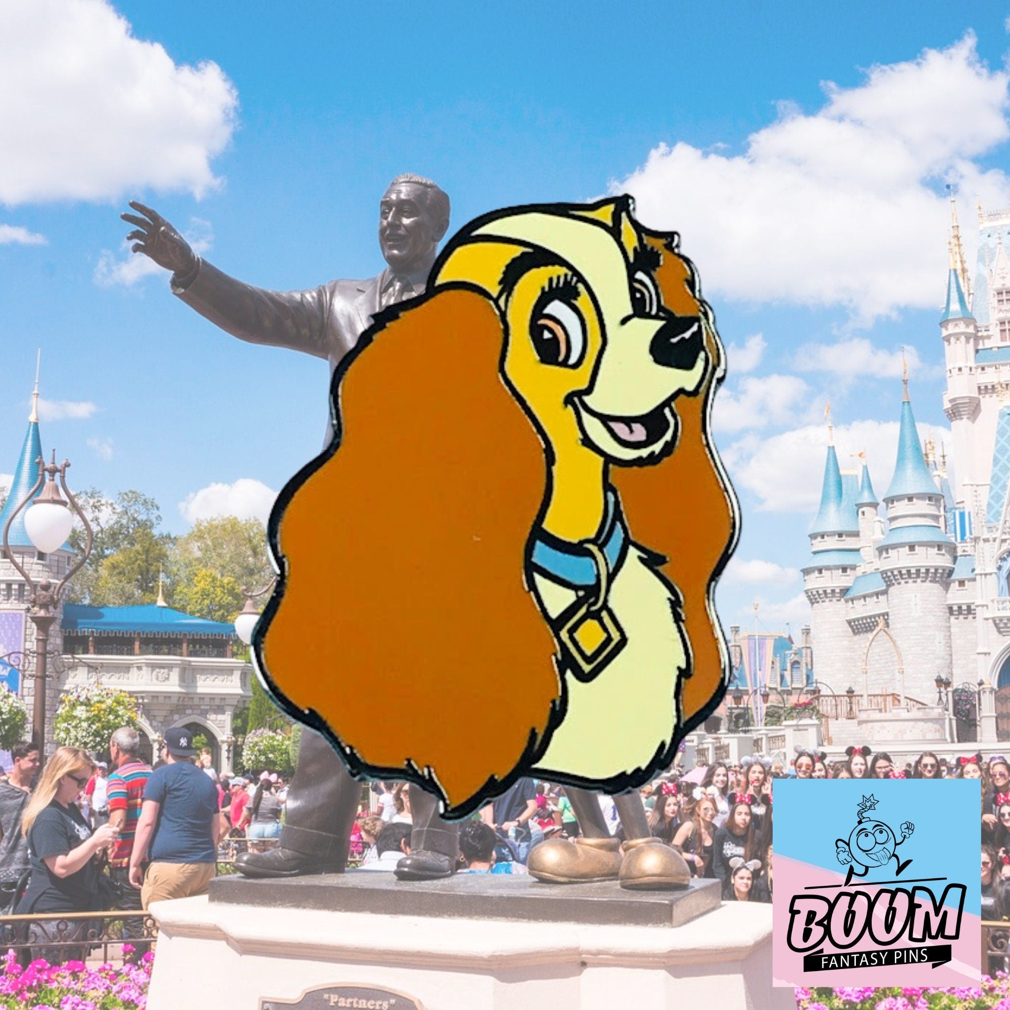 Pin – Lady from Lady and the Tramp – Disney Fantasy