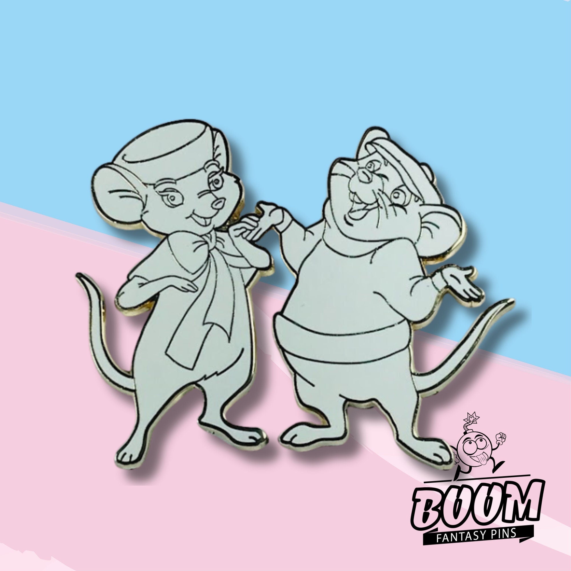 Pin's – Bernard et Bianca du film Les Aventures de Bernard et Bianca – Disney Fantasy