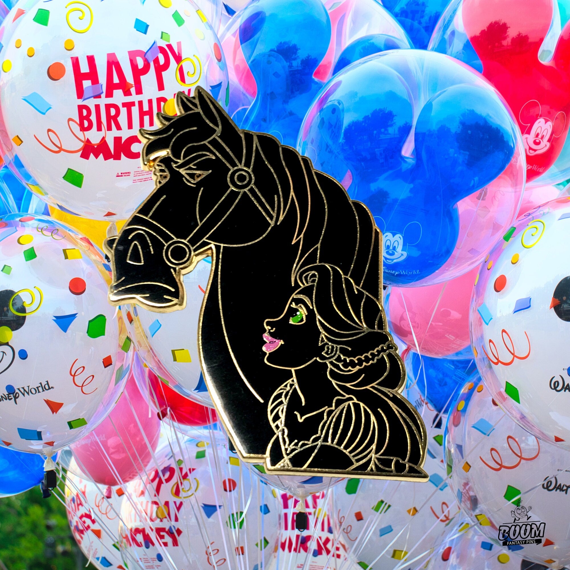 Pin's – Raiponce et Maximus du film Raiponce – Disney Fantasy