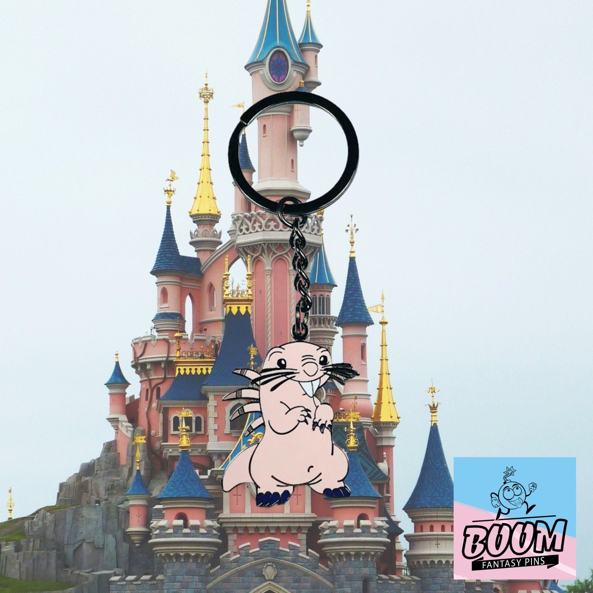 Llavero - Experimento de lanzamiento 607 de Lilo y Stitch - Disney Fantasy