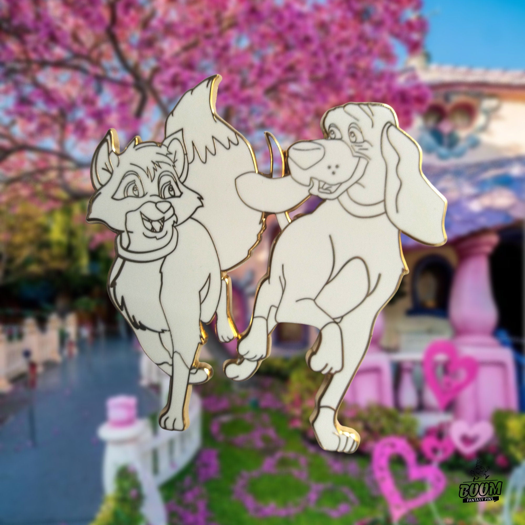 Pin's – Todd et Cooper d'Oliver et Compagnie – Disney Fantasy