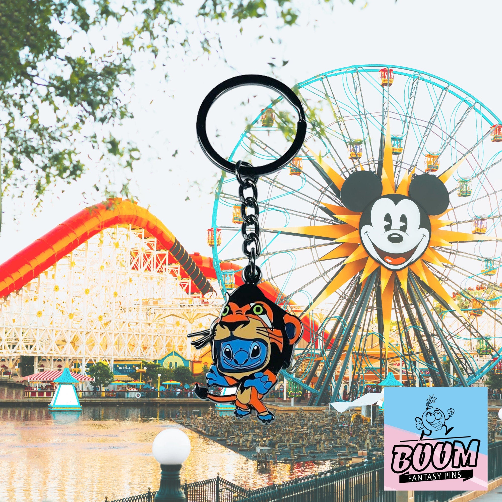 Keychain – Experiment 626 Stitch as Scar from Lilo & Stitch – Disney Fantasy