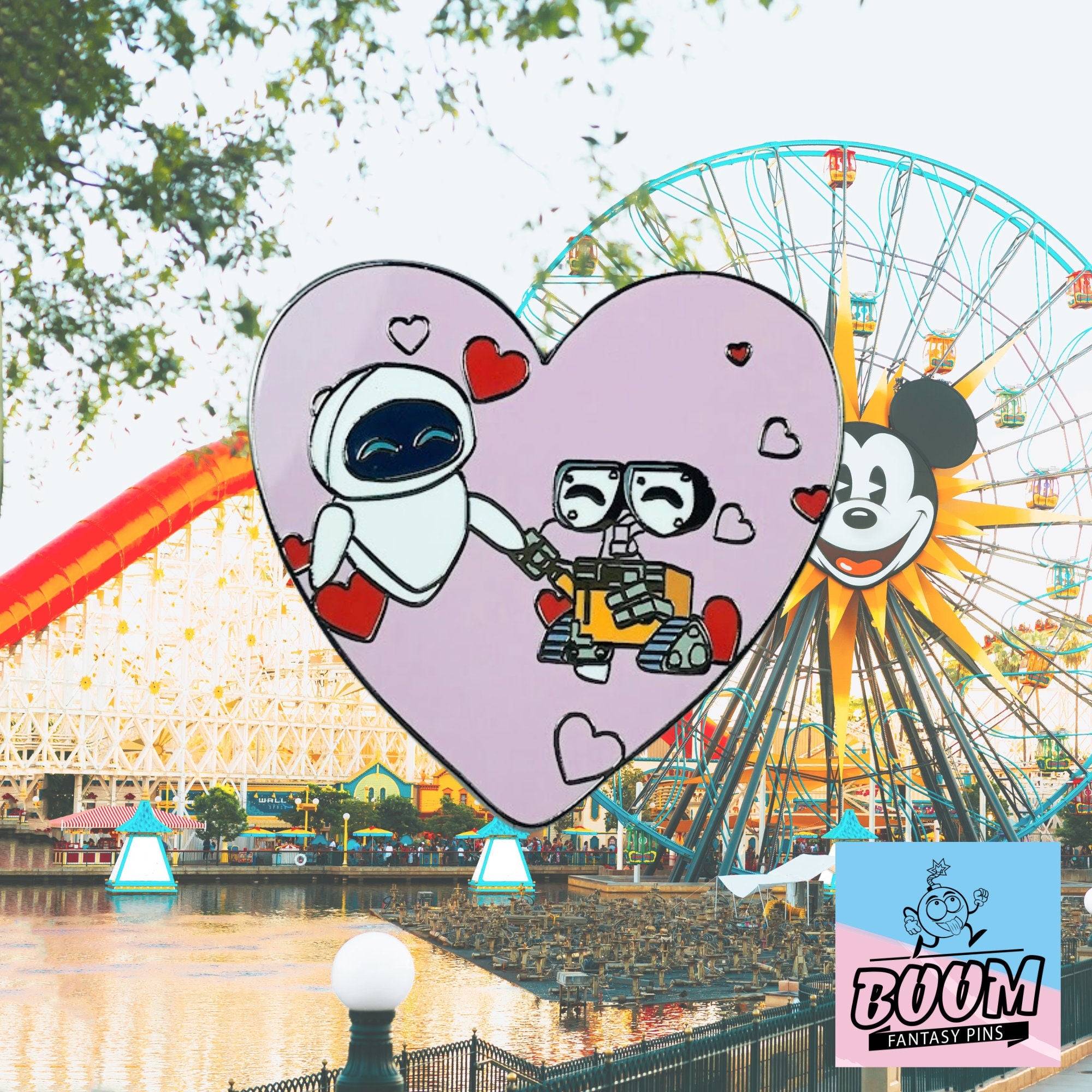 Pin – WALL-E y EVA de WALL-E – Disney Fantasy