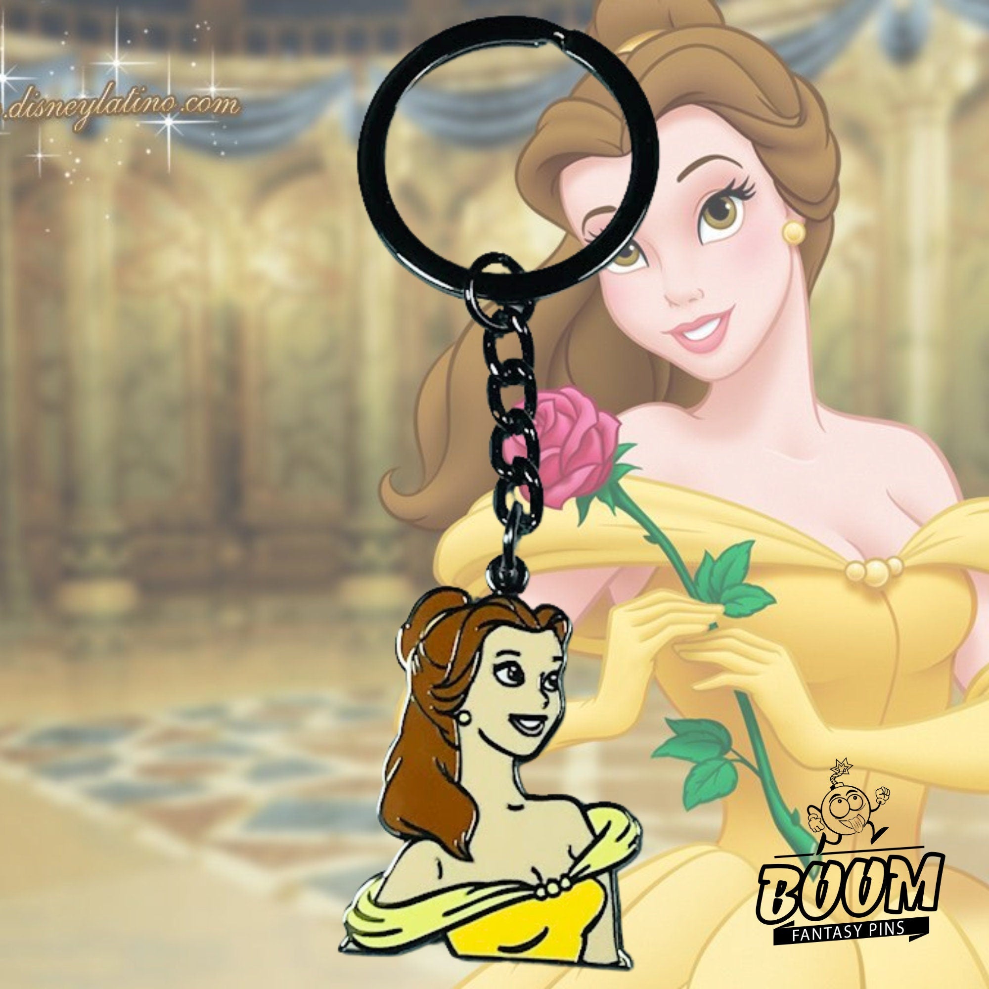 Porte-clés – Belle de La Belle et la Bête – Disney Fantasy