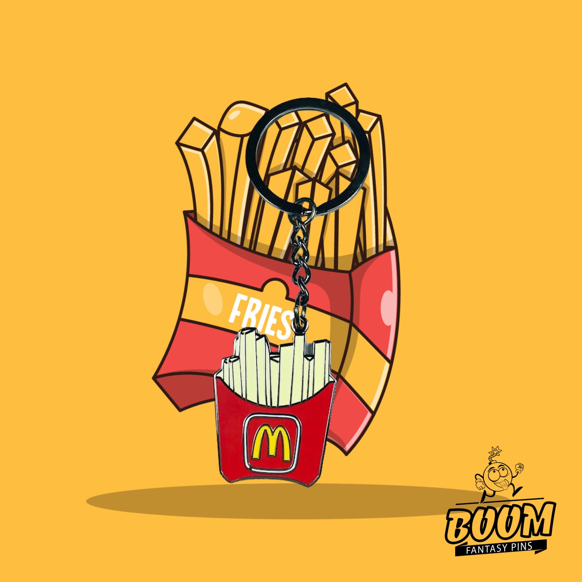 Llavero – Papas Fritas de Snack Clásico – Disney Fantasy