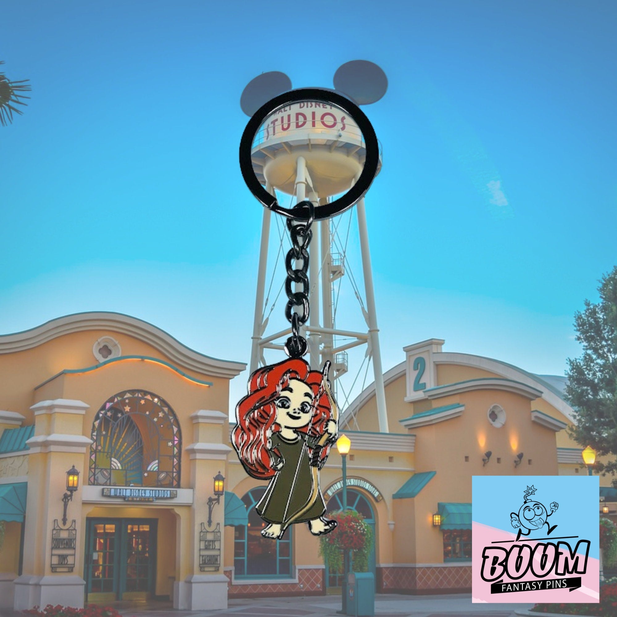 Porte-clés – Merida de Rebelle – Disney Fantasy