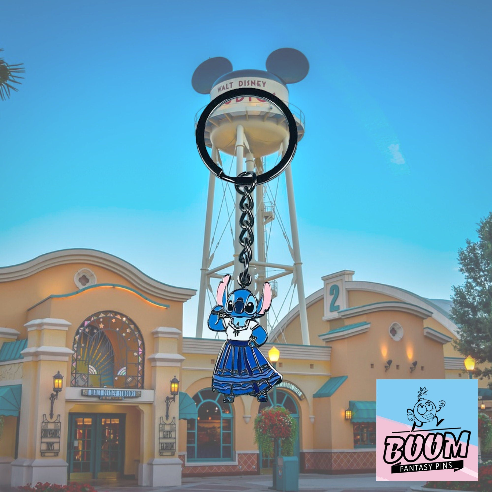 Porte-clés – Stitch Expérience 626 de Lilo &amp; Stitch – Disney Fantasy