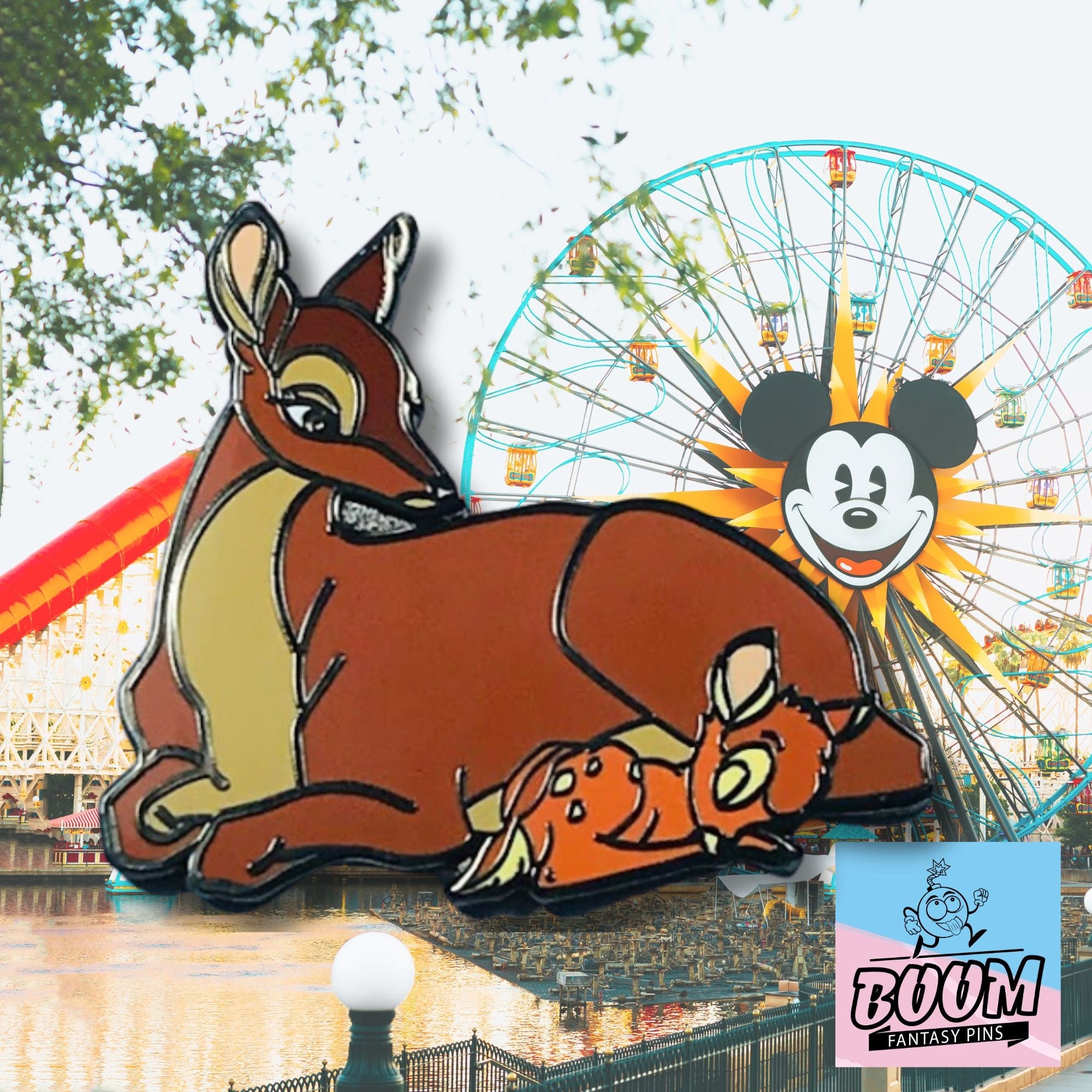 Pin – Bambi and Bambi's Mother from Bambi – Disney Fantasy