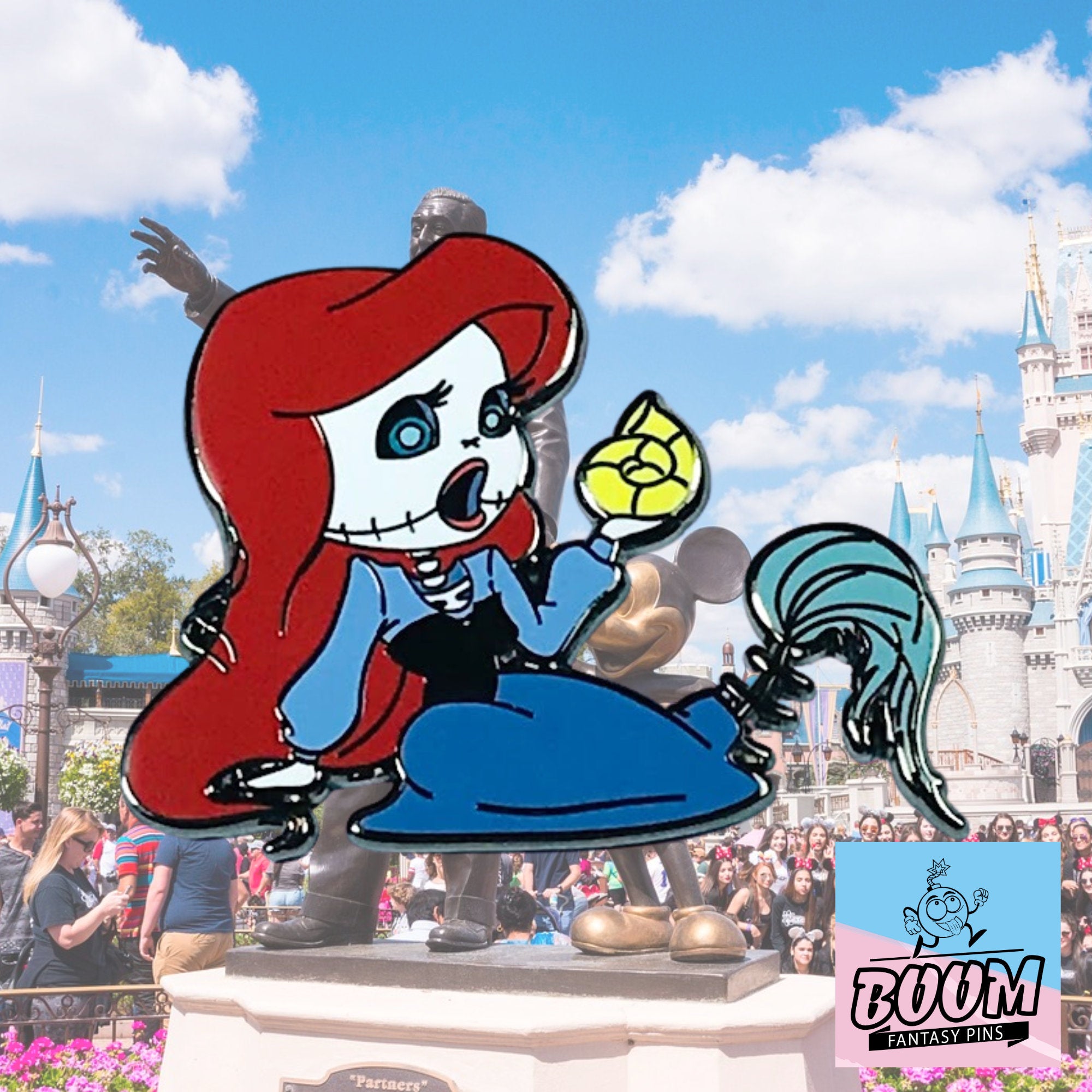 Pin – Ariel como zombi de La Sirenita – Disney Fantasy
