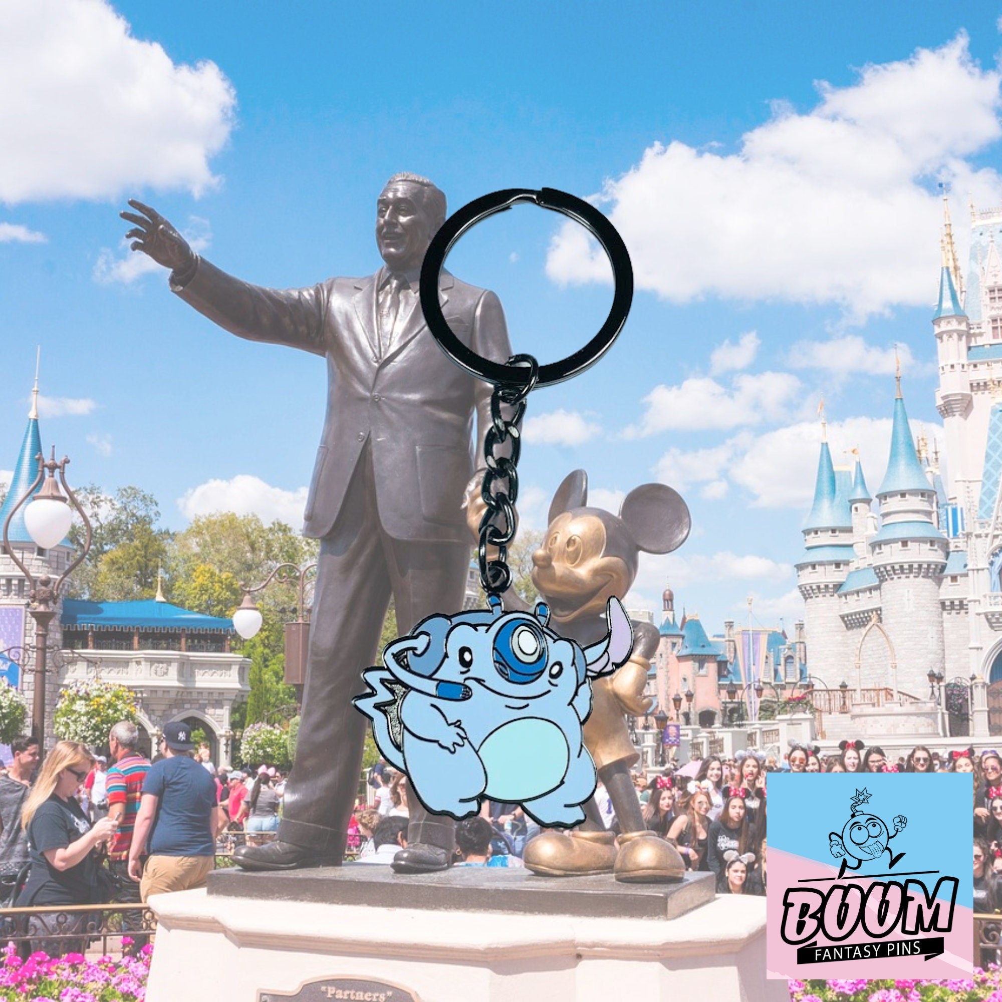 Llavero – Experimento 274 Phonehead Alexander de Lilo &amp; Stitch – Disney Fantasy