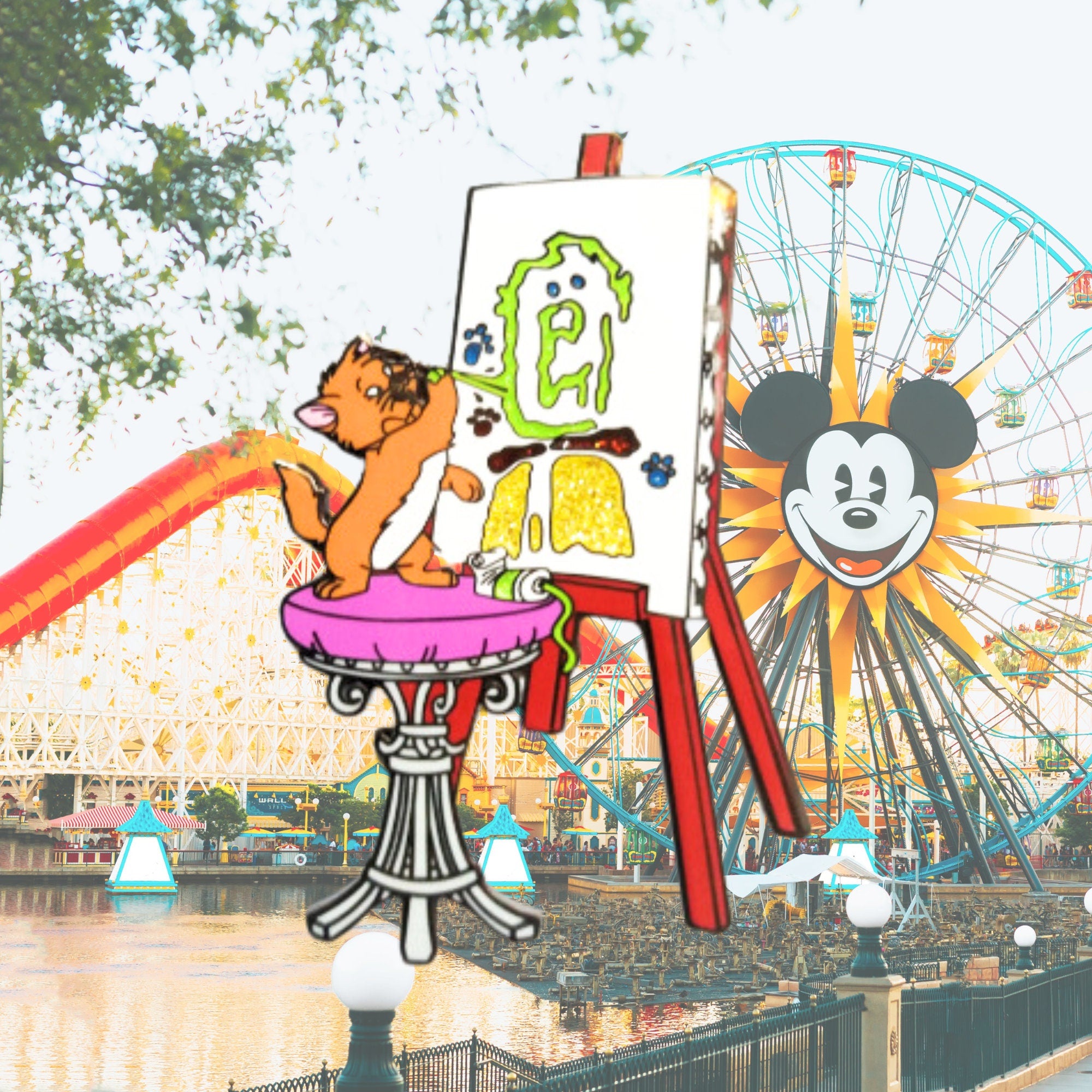 Pin's – Toulouse des Aristochats – Disney Fantasy